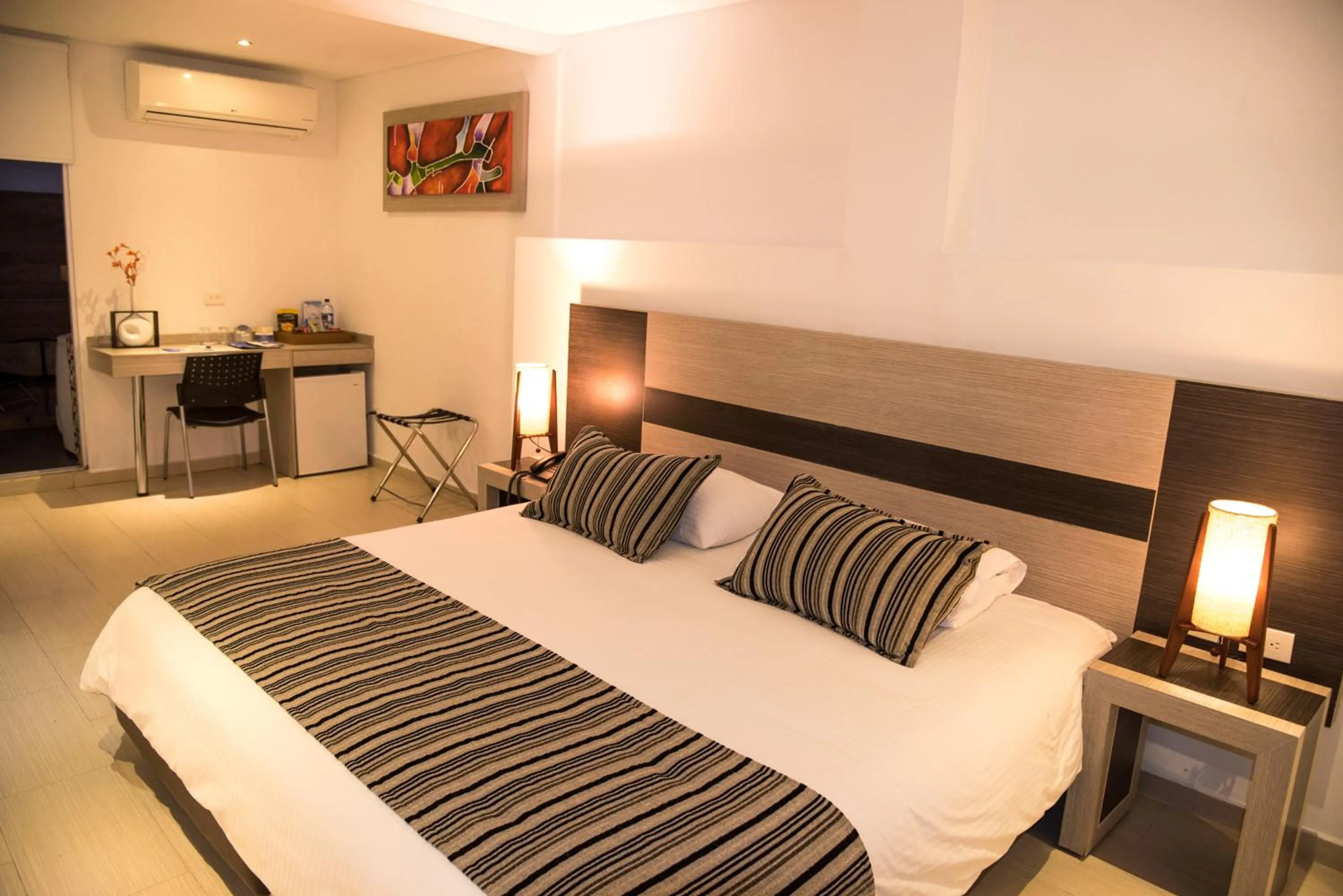 Bed in Hotel Toscana Plaza