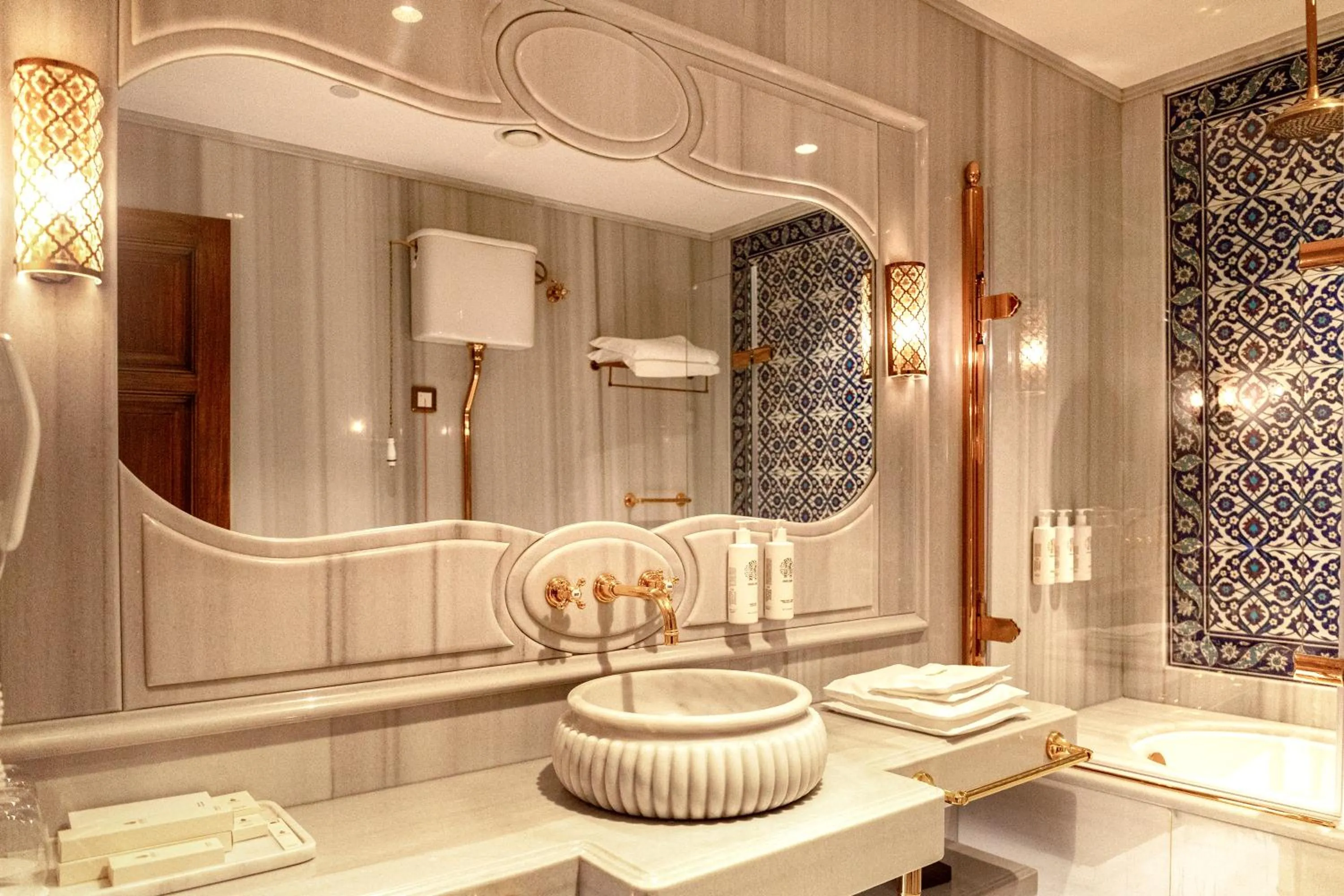 Bathroom in AJWA Sultanahmet - Preferred Hotels LVX Collection