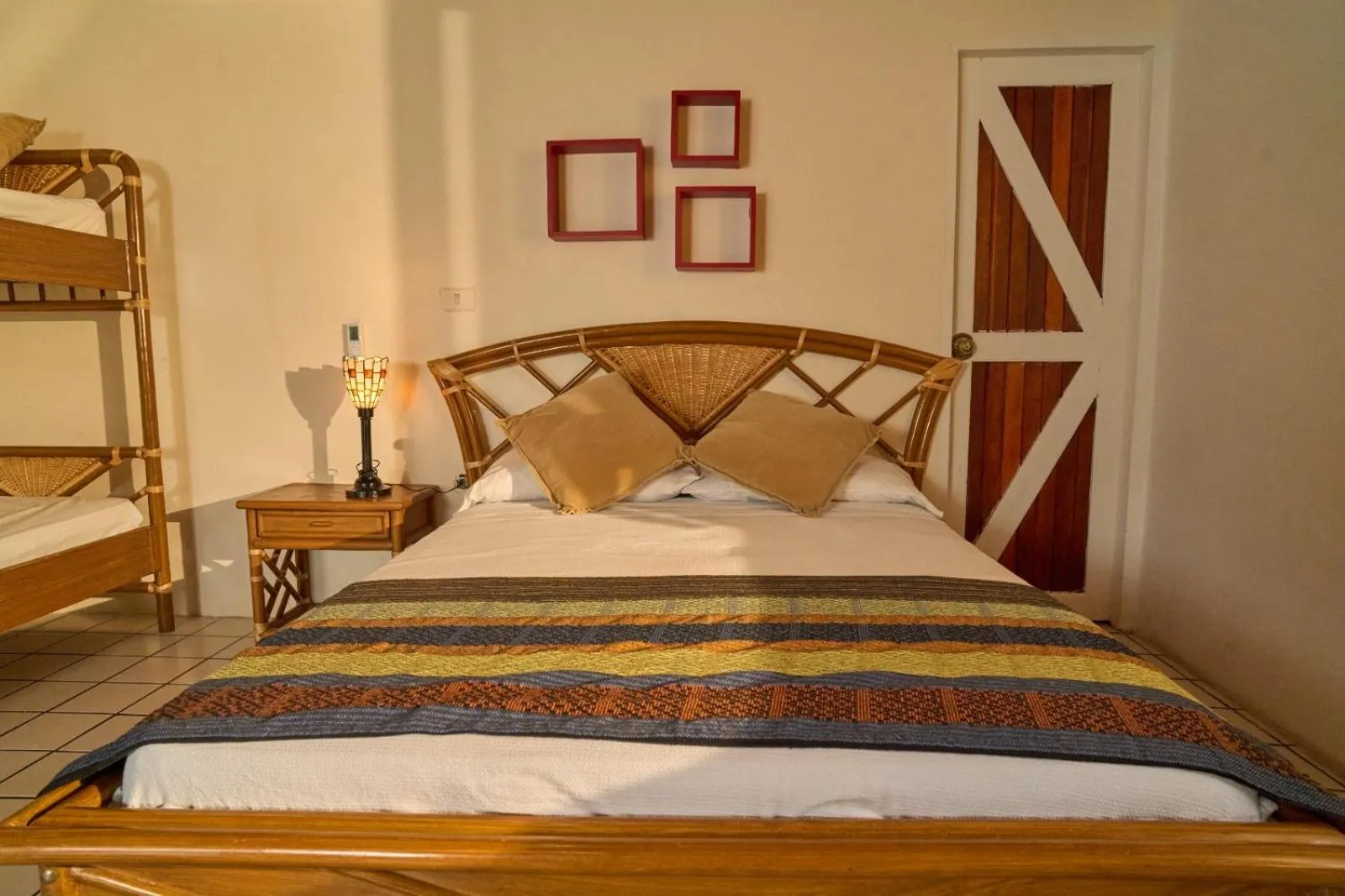 Bed in Múcura Club Hotel