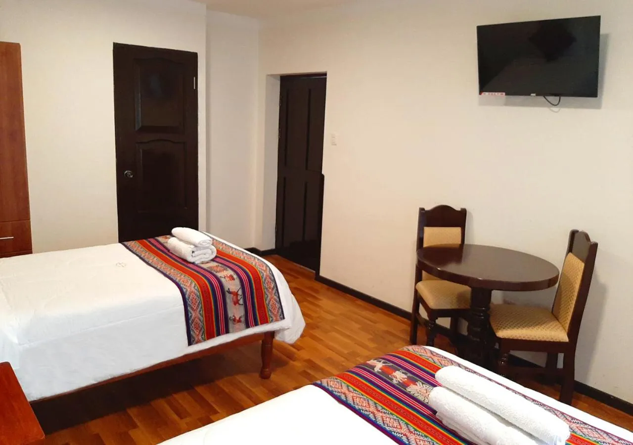 Bed in Hotel Santa Maria