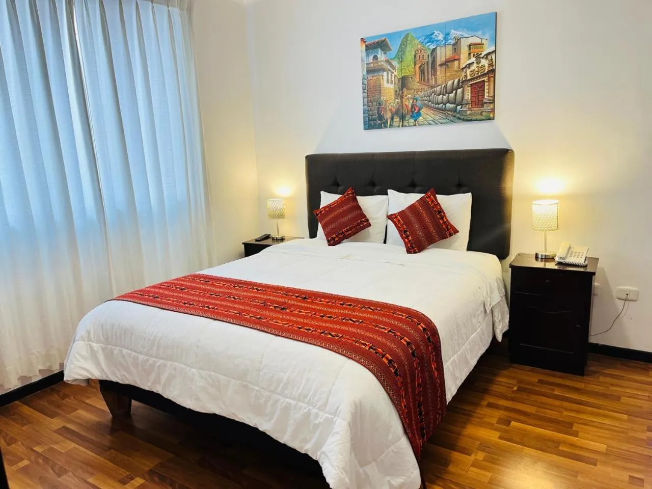 Bedroom, Bed in Hotel Santa Maria