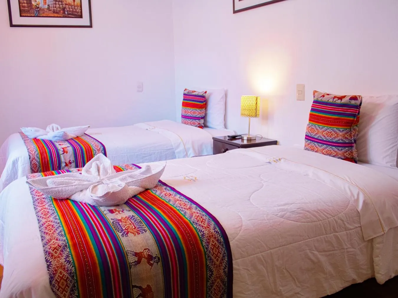 Bed in Hotel Santa Maria