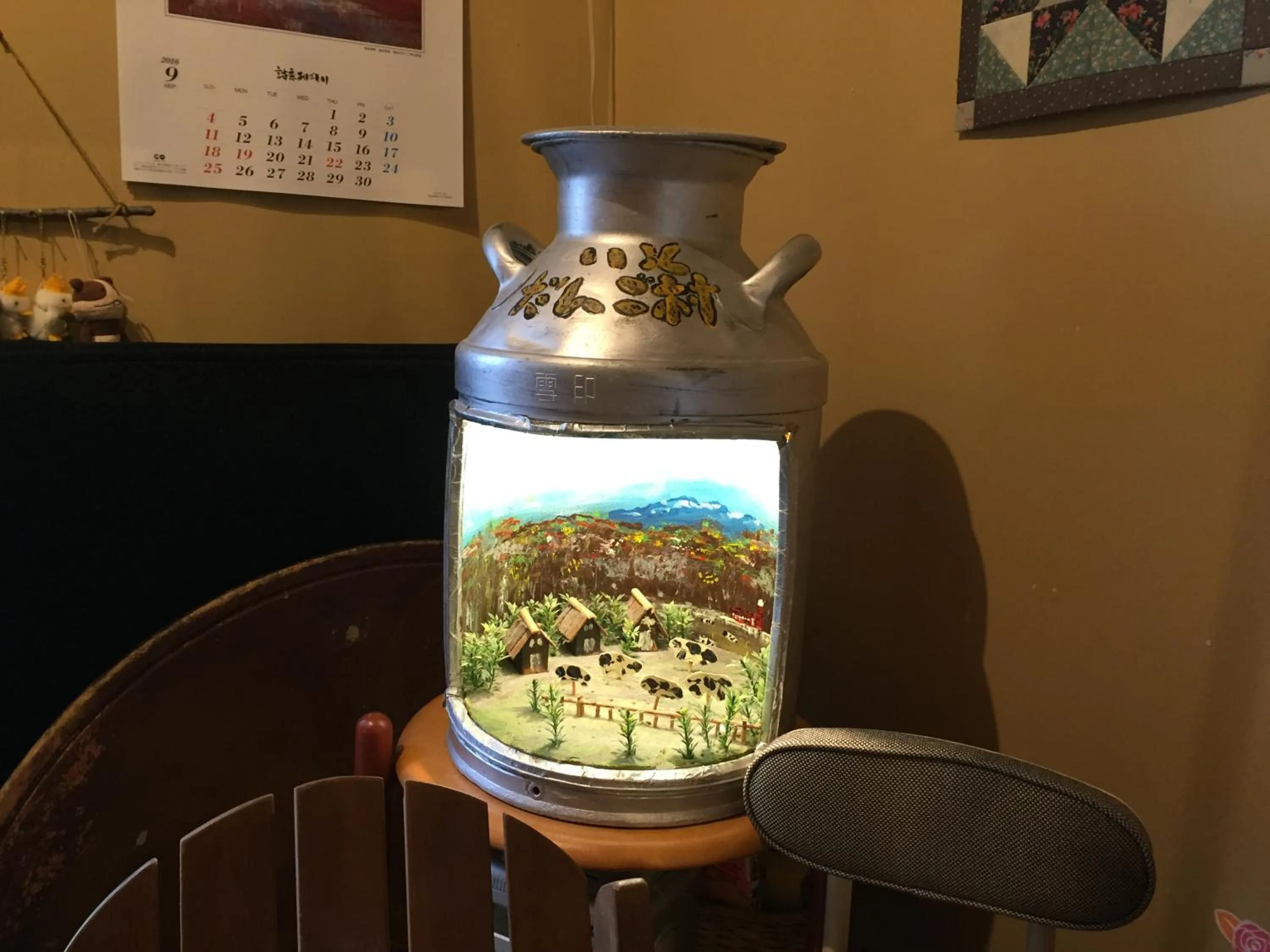 Decorative detail in Farm&Inn Imodango Mura