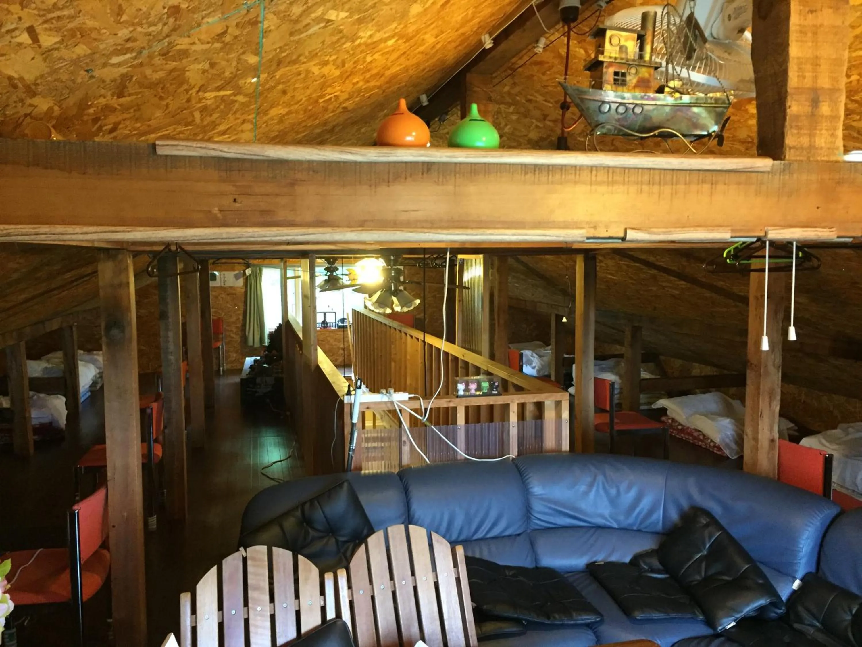 Communal lounge/ TV room in Farm&Inn Imodango Mura