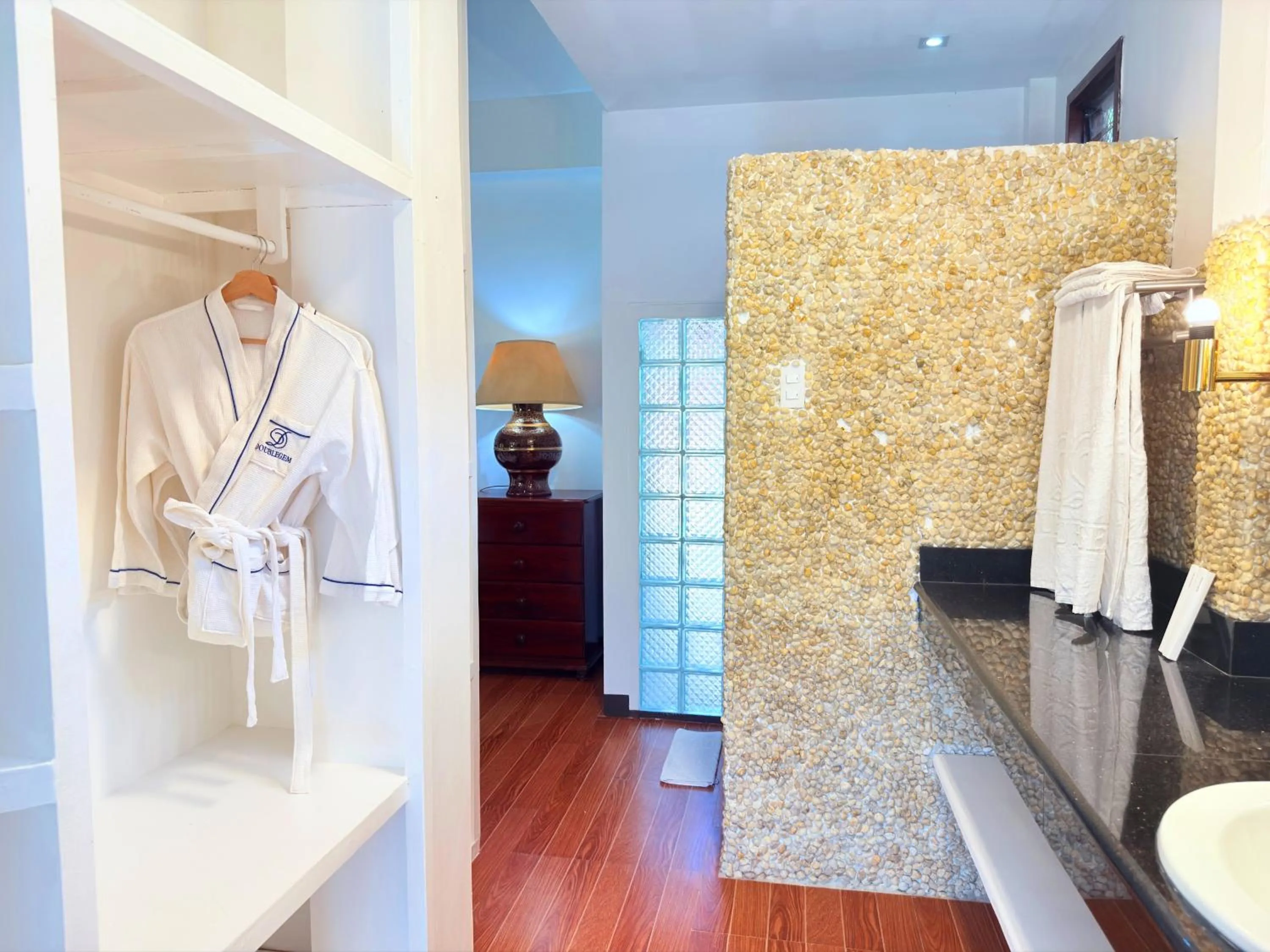 Bathroom in Doublegem Beach Resort and Hotel