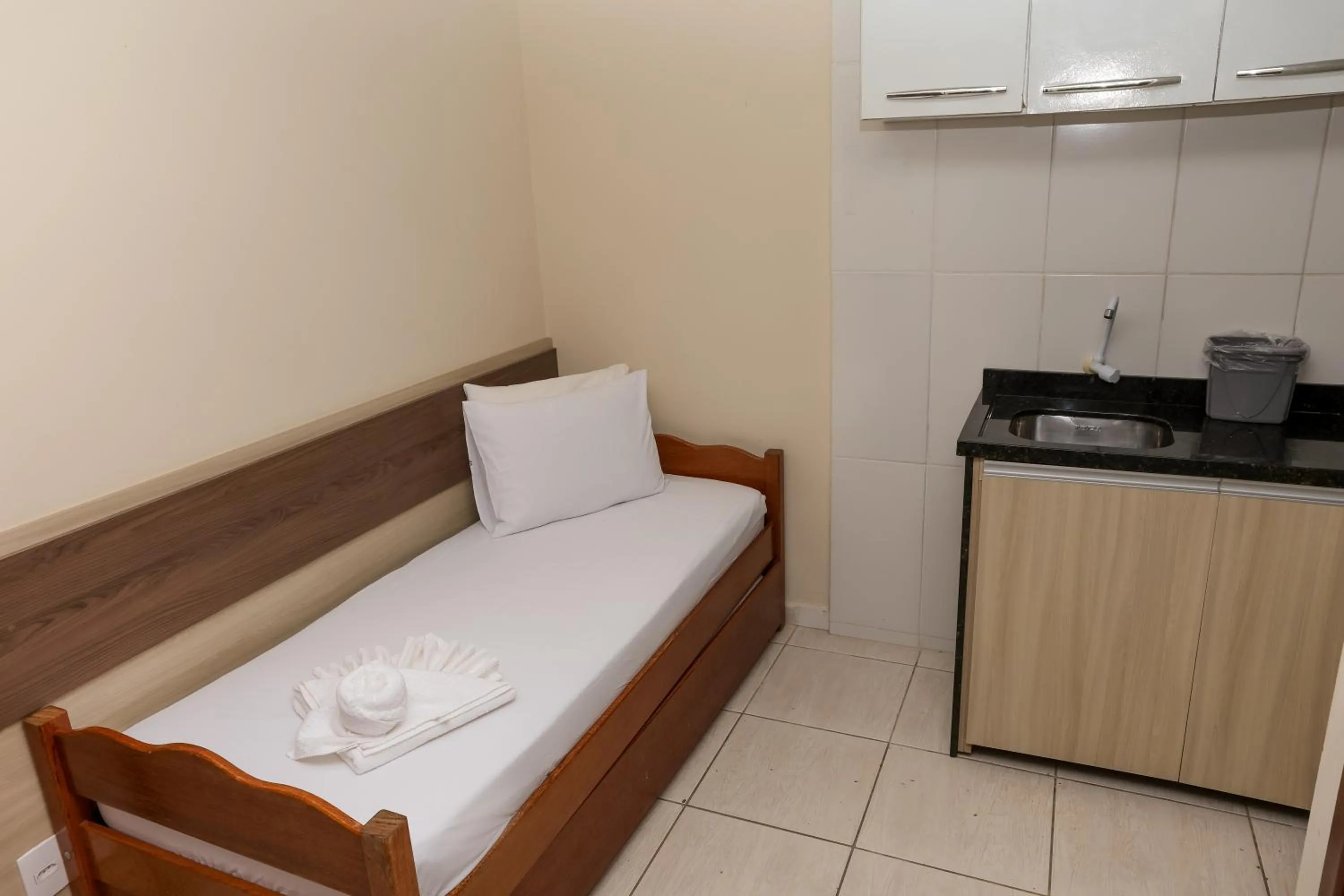 Bed in Pousada Roberto Monteiro - Frente Mar