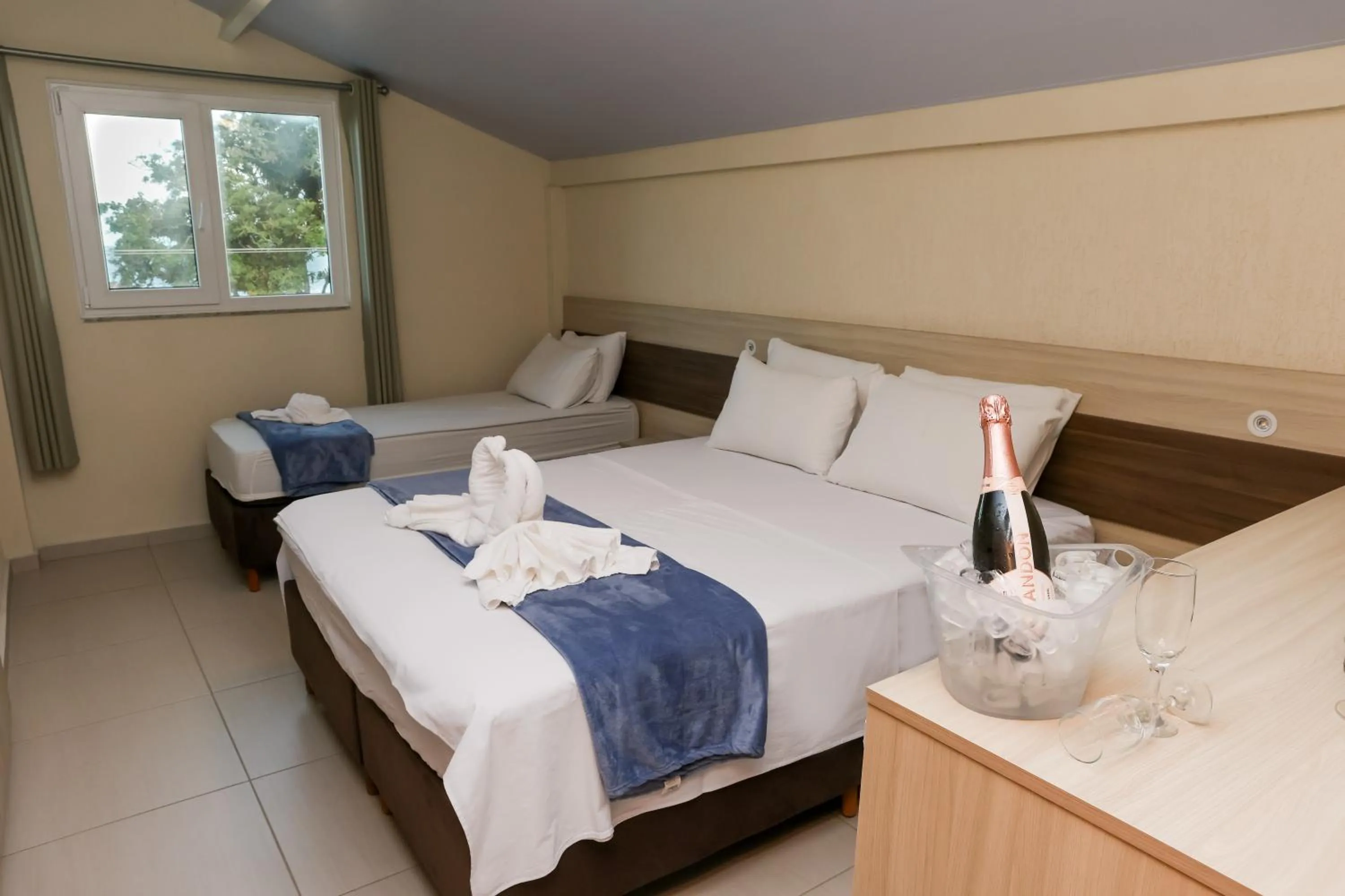 Bed in Pousada Roberto Monteiro - Frente Mar