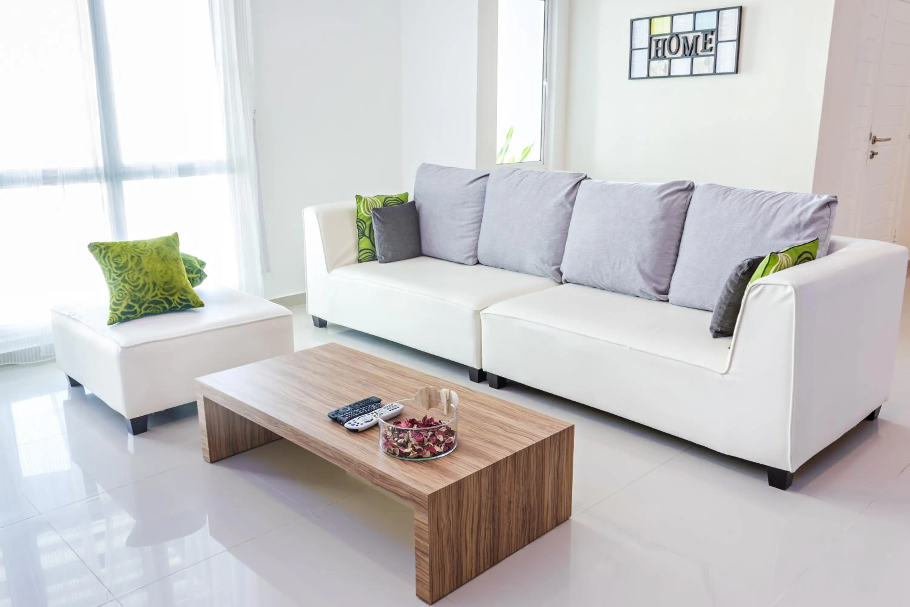 Living room in Shamrock Beach Villas Batu Ferringhi Penang