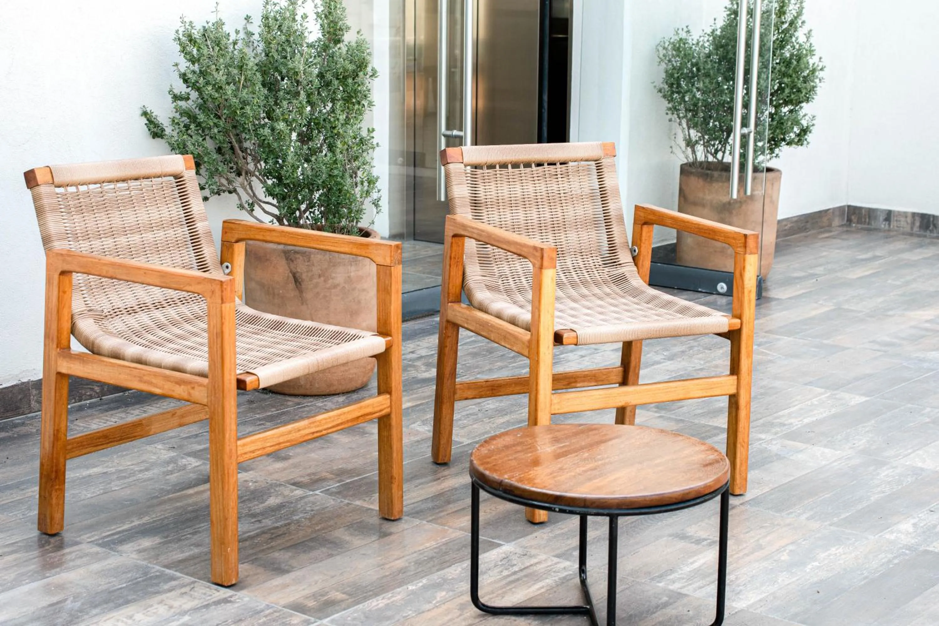 Balcony/Terrace in Tribu Sonata with pool