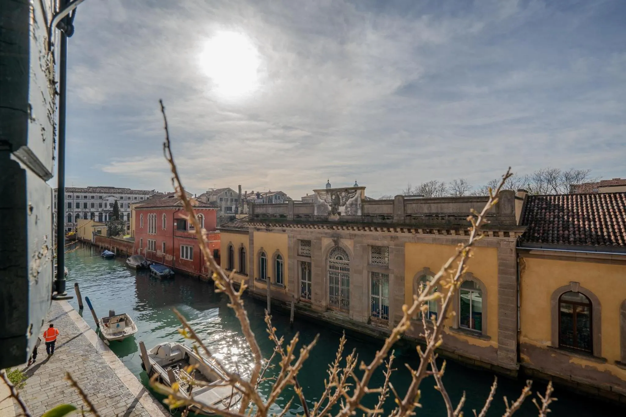 Bird's eye view in Alla Corte Rossa