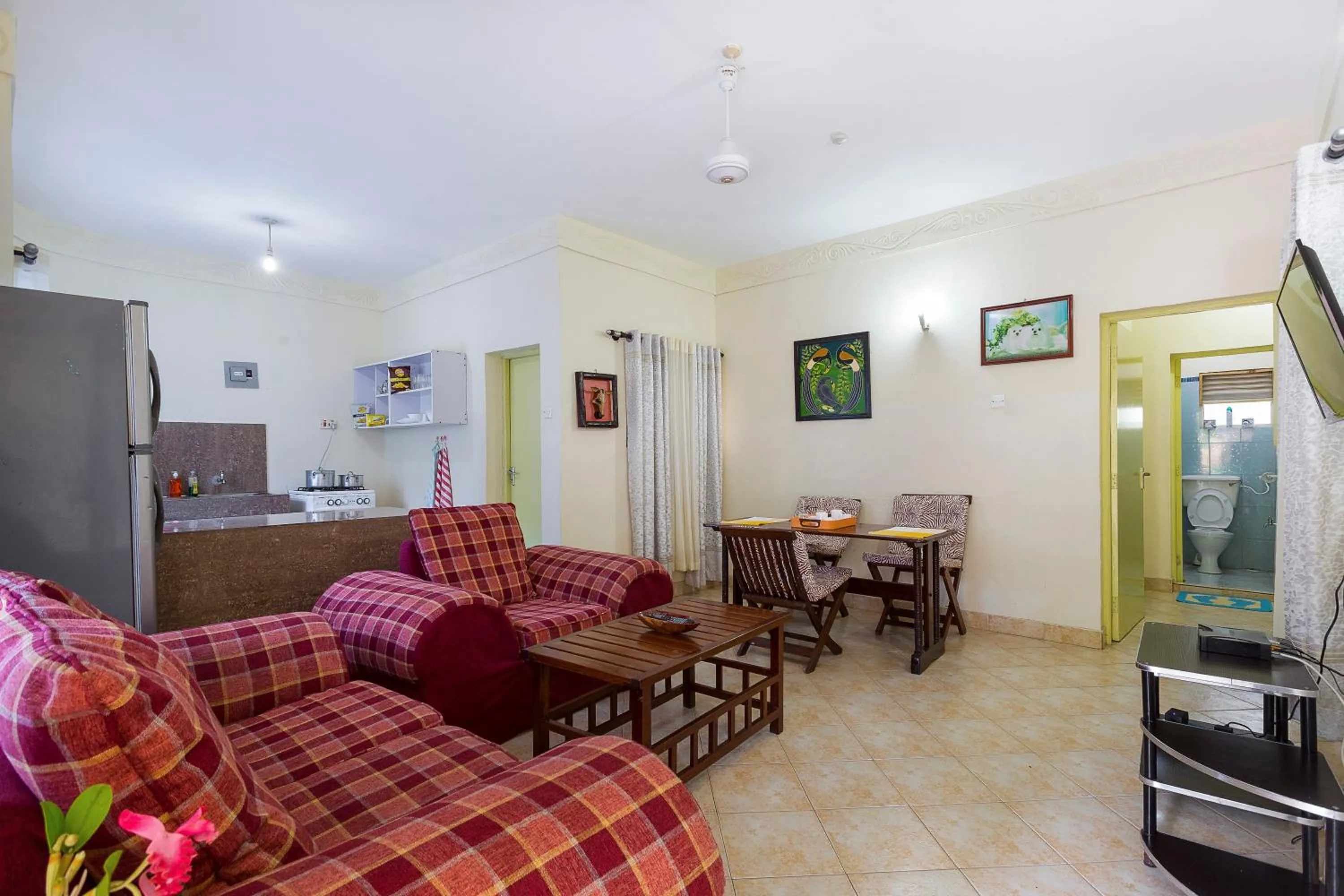 Seating area in Jacyjoka Apartments Nyali