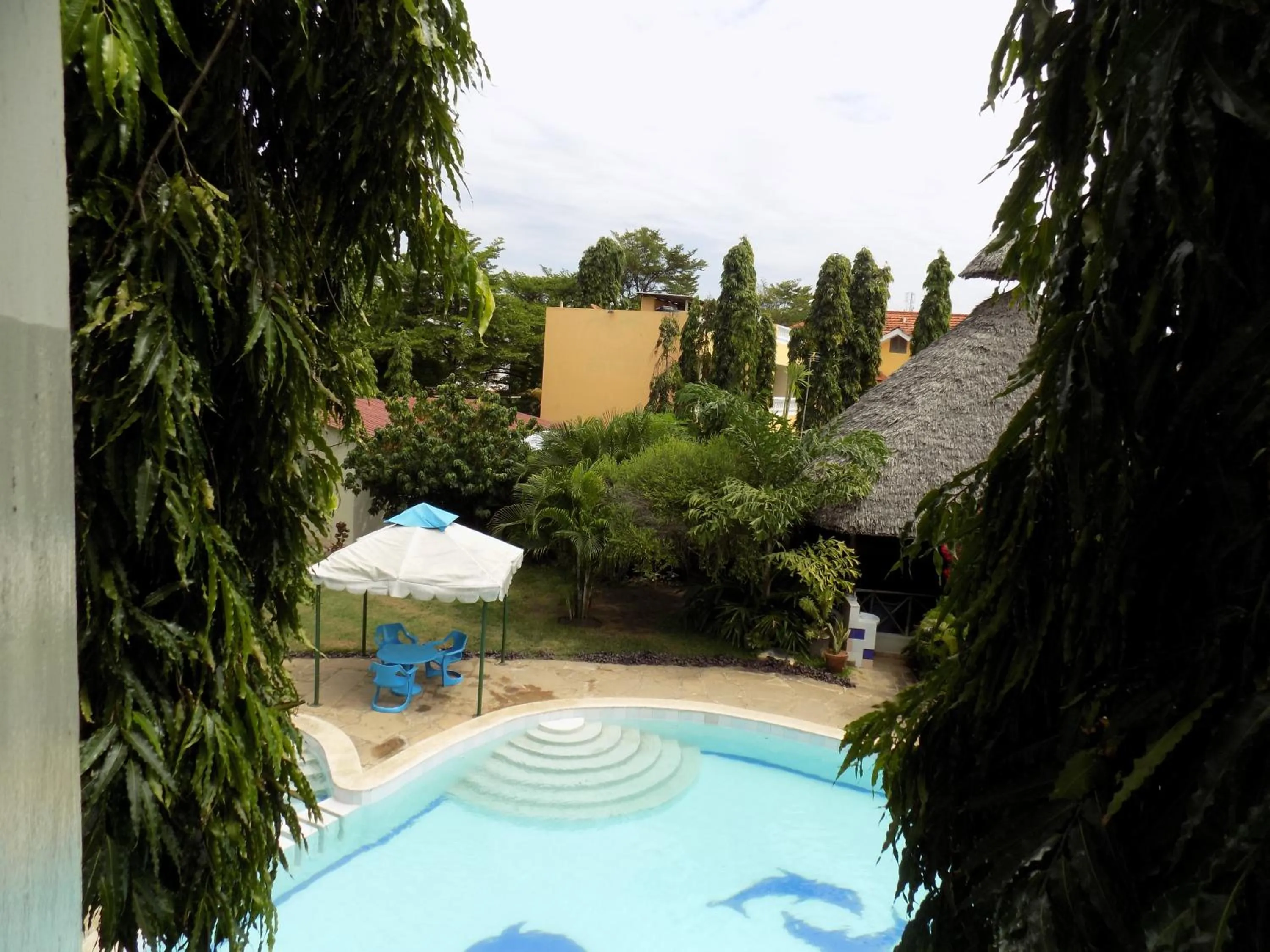 Pool view in Jacyjoka Apartments Nyali
