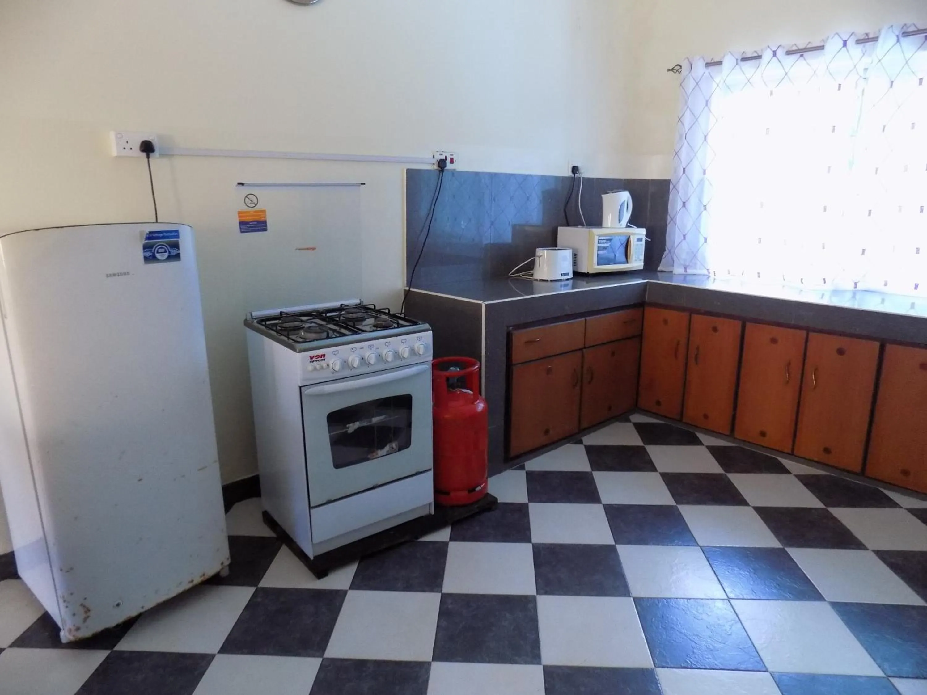 Kitchen or kitchenette in Jacyjoka Apartments Nyali