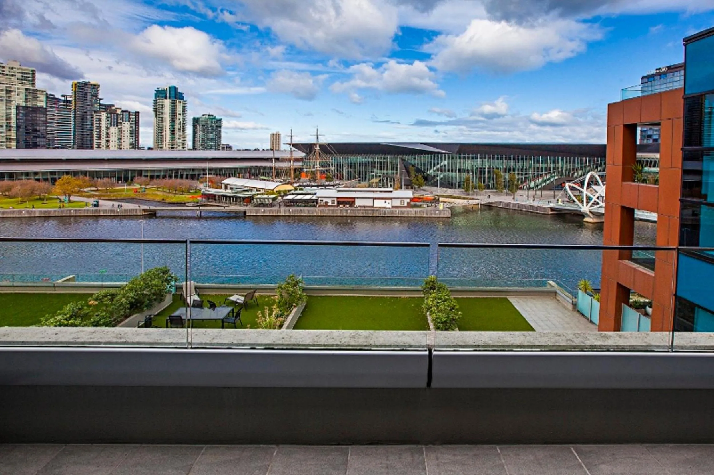 View (from property/room) in Melbourne Holiday Apartments Flinders Wharf