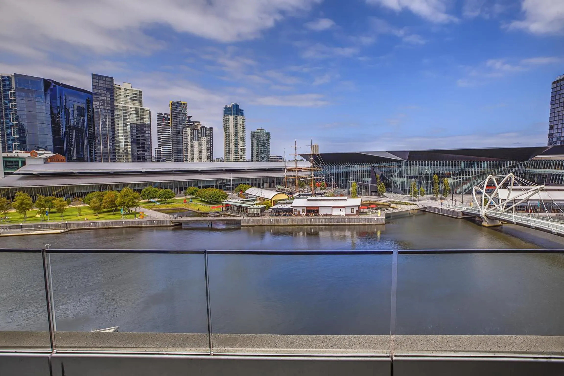 View (from property/room) in Melbourne Holiday Apartments Flinders Wharf