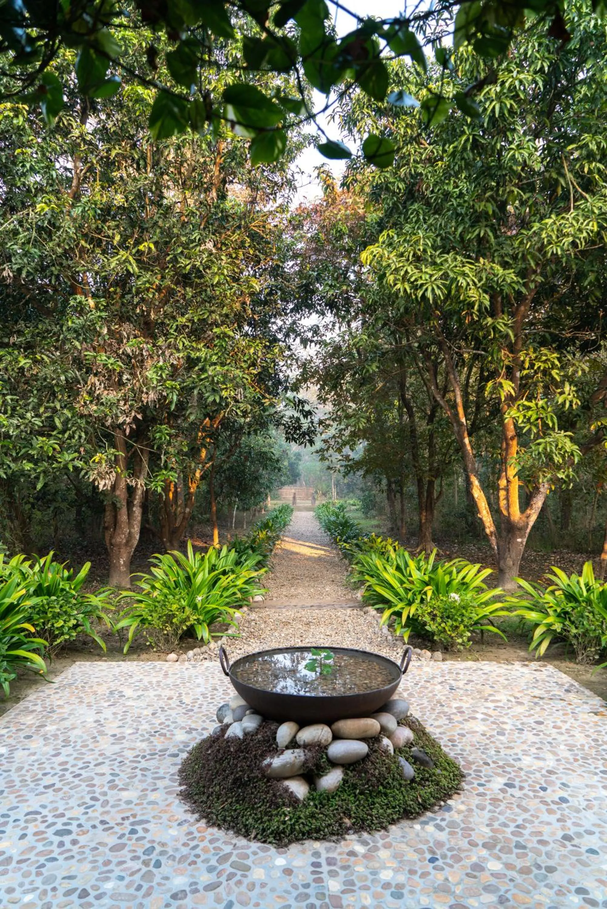 Facade/entrance in Tiger Tops Karnali Lodge