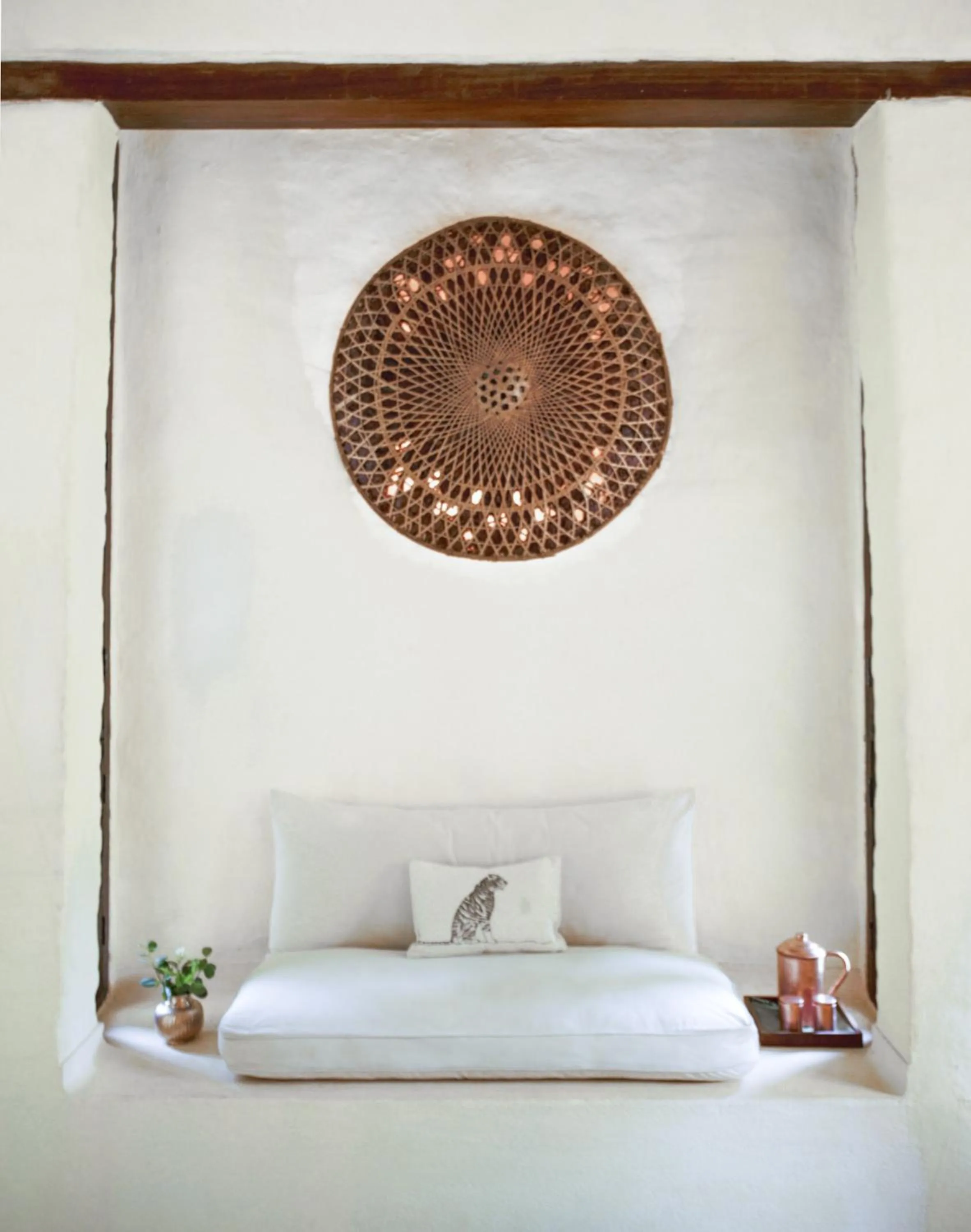 View (from property/room), Bed in Tiger Tops Karnali Lodge