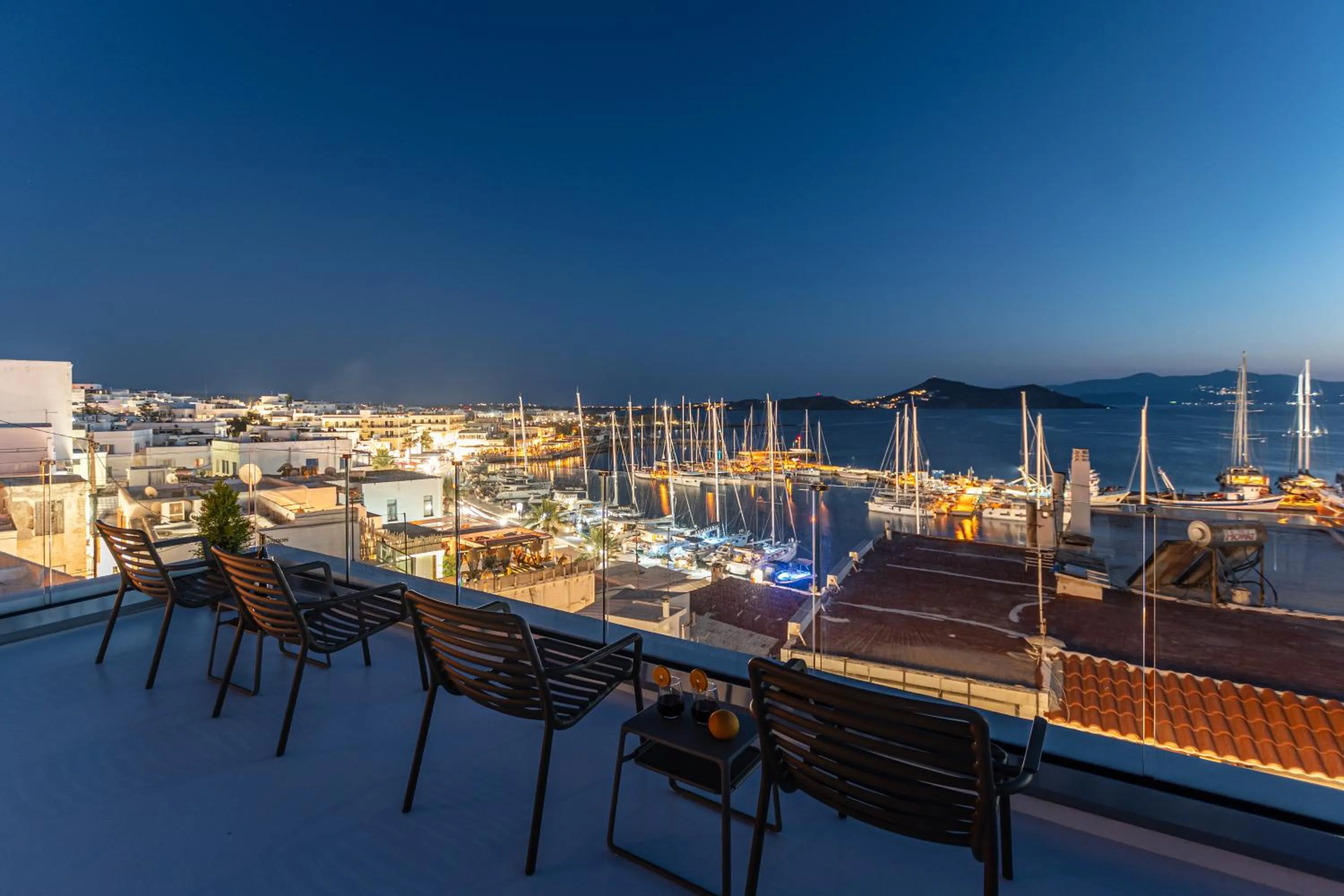 Patio in Mariet Naxos Elegant Suites