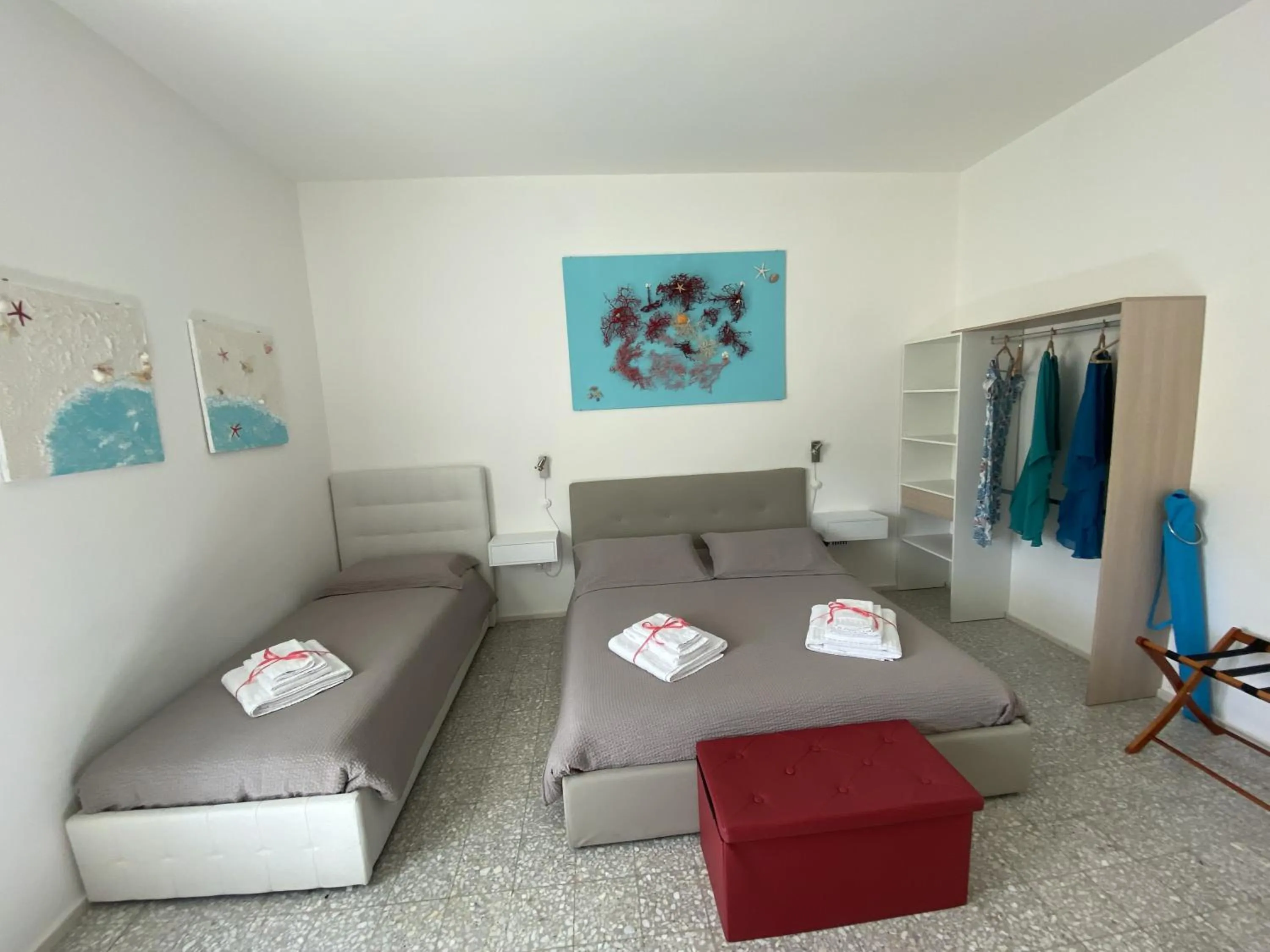 Bedroom in Rossocorallo Rooms