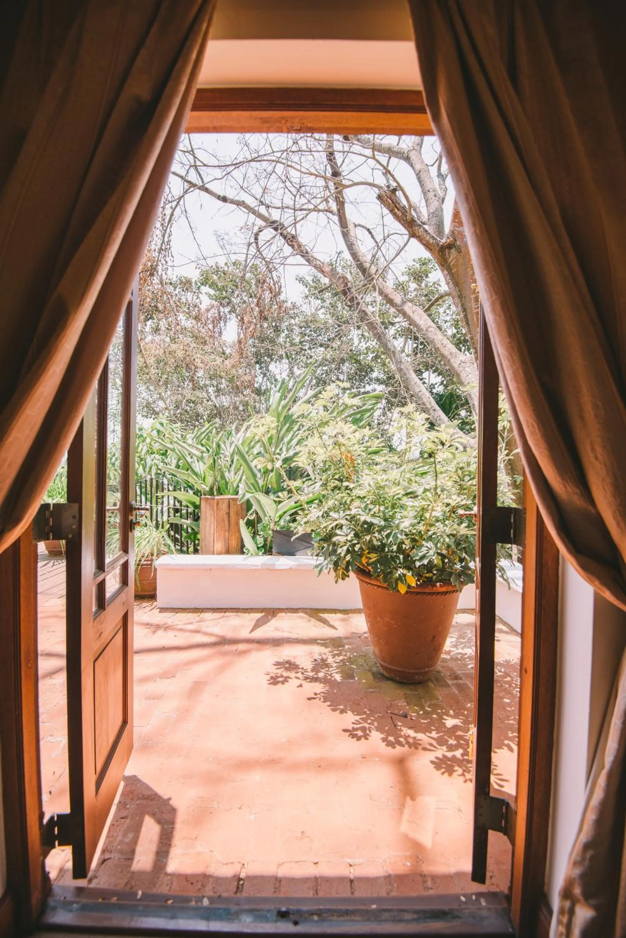 Patio in The Manor at Ngorongoro