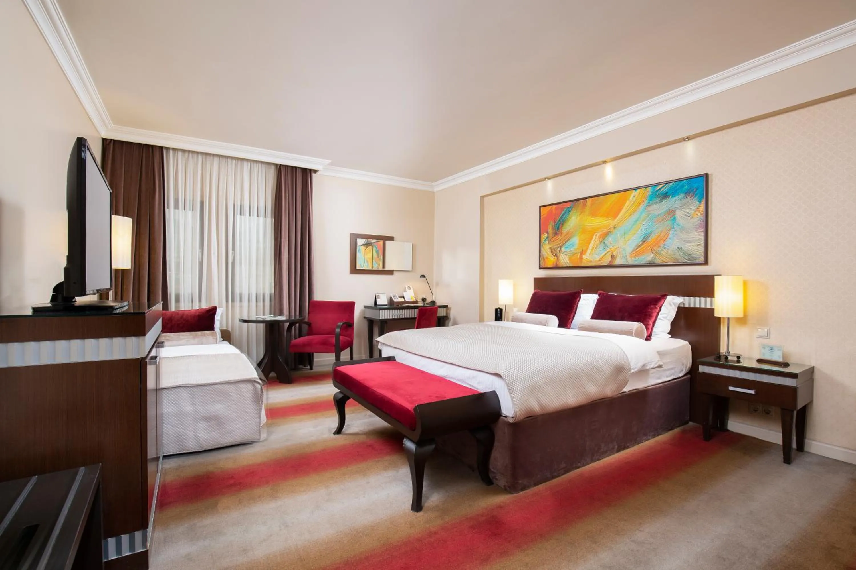 Photo of the whole room, Bed in Almira Hotel Thermal Spa & Convention Center