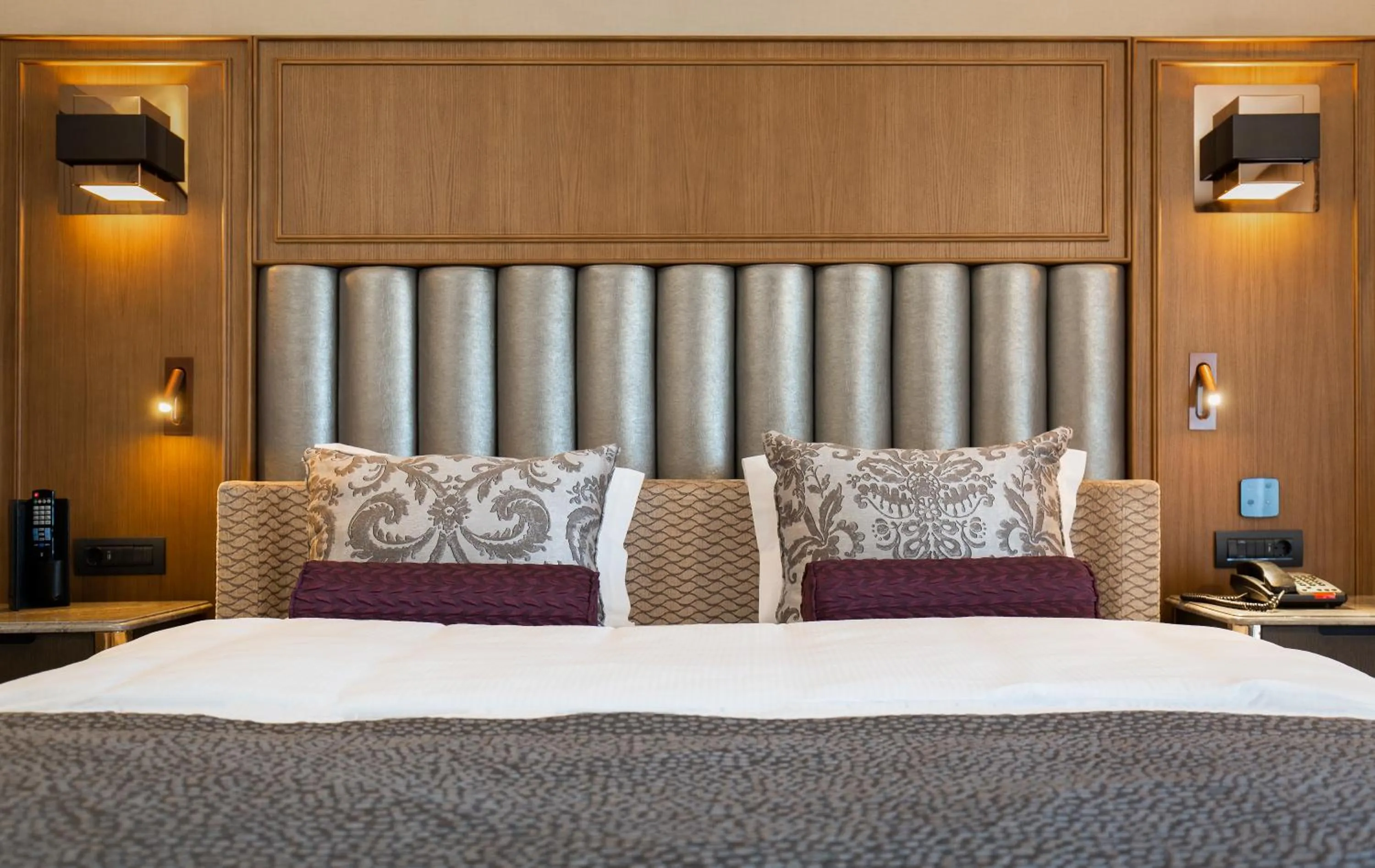 Decorative detail, Bed in Almira Hotel Thermal Spa & Convention Center