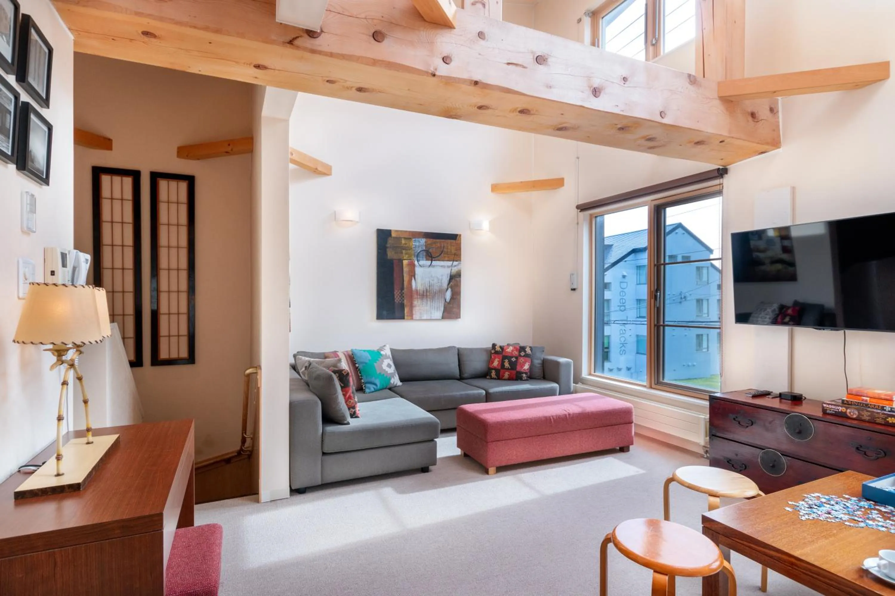 Living room in Gondola Chalet by H2 Life