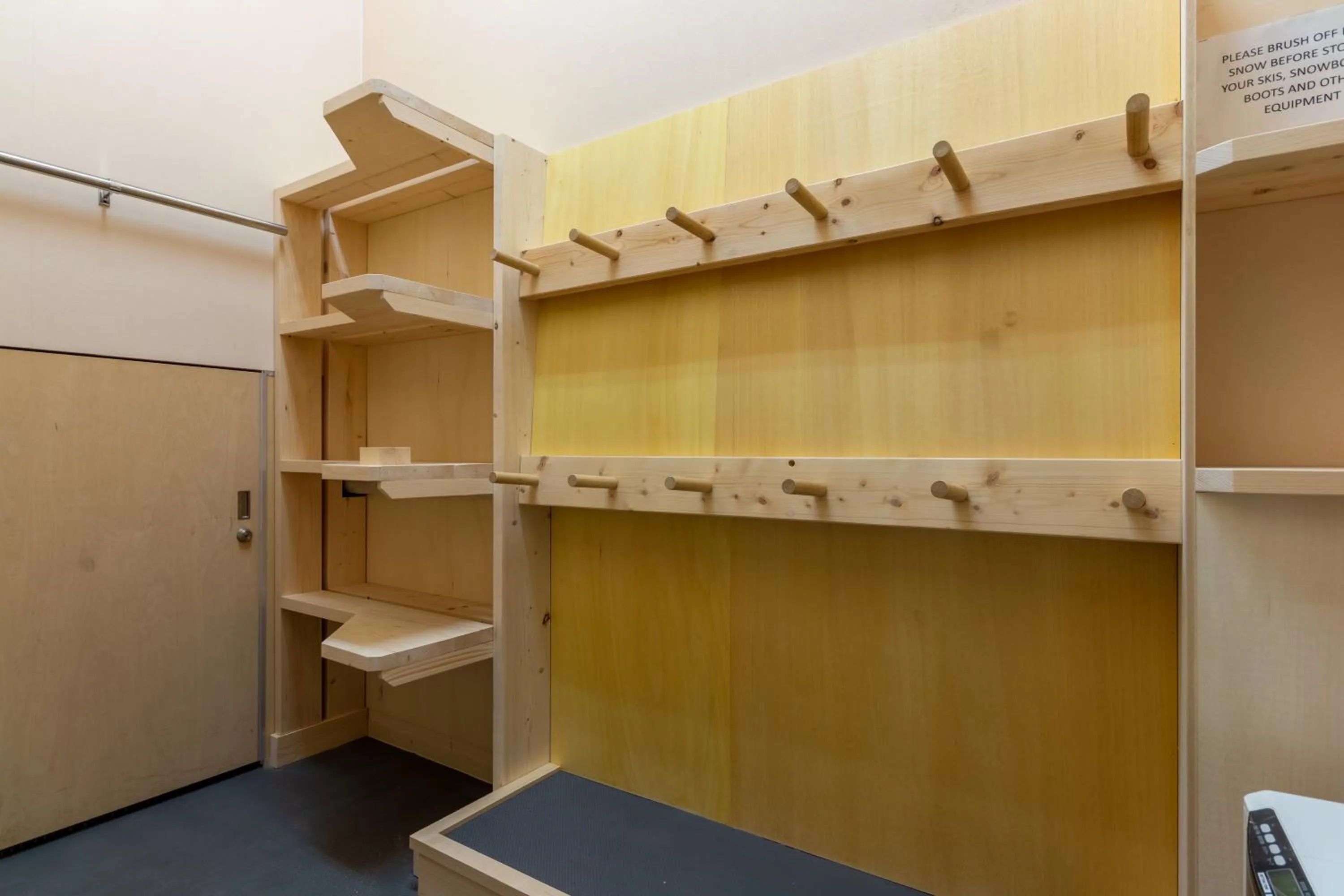 storage in Gondola Chalet by H2 Life