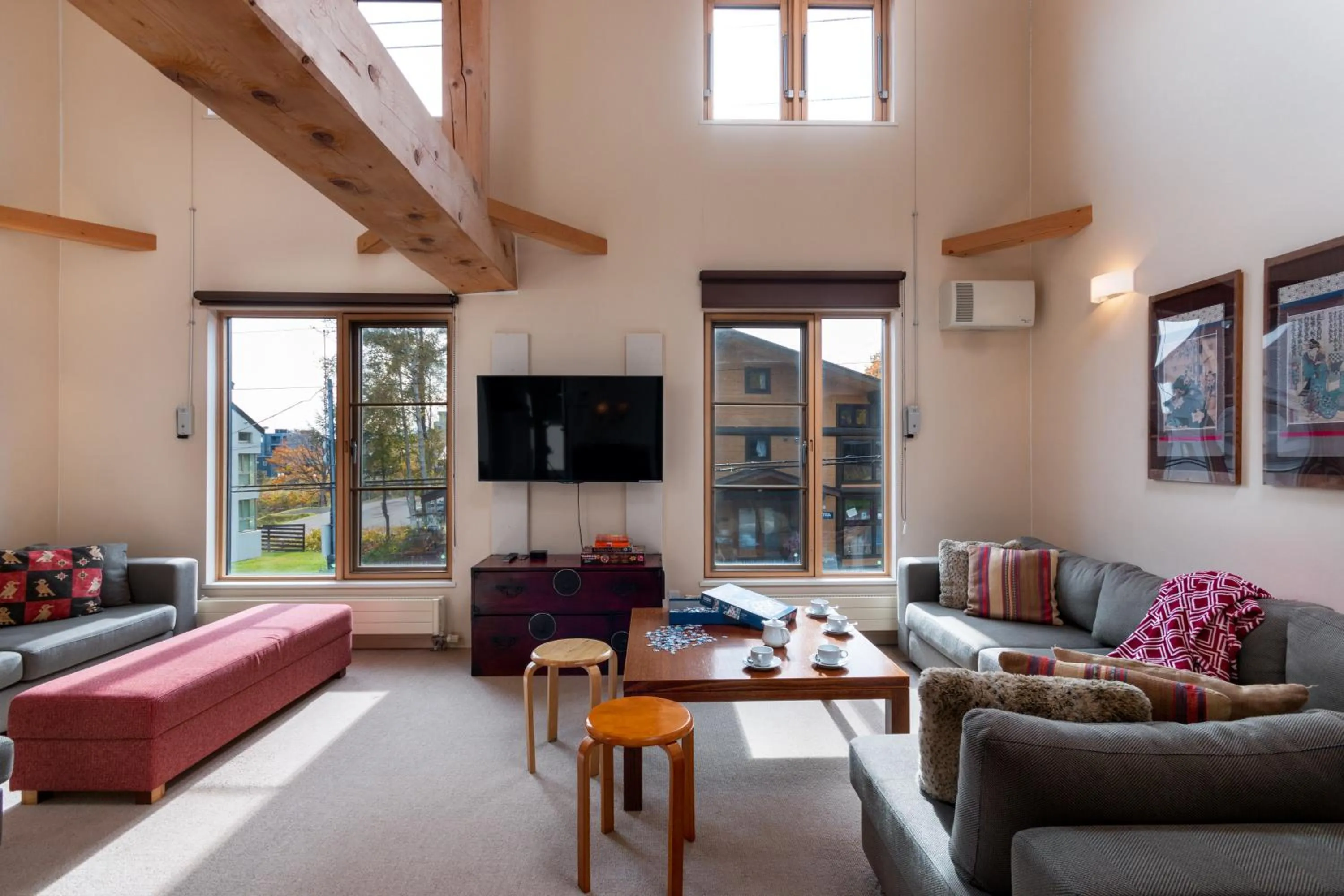 Living room in Gondola Chalet by H2 Life