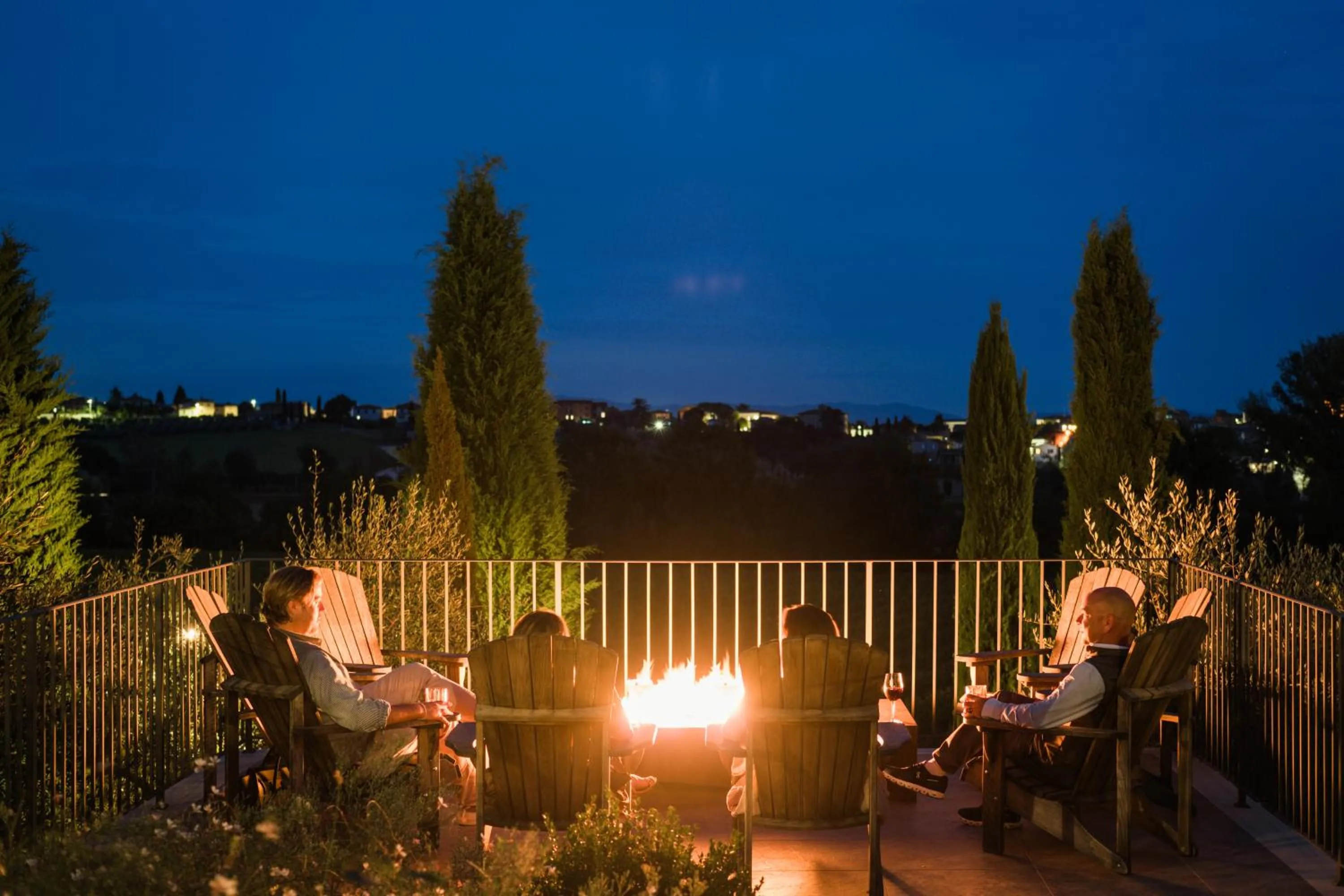Seating area in Borgo San Vincenzo