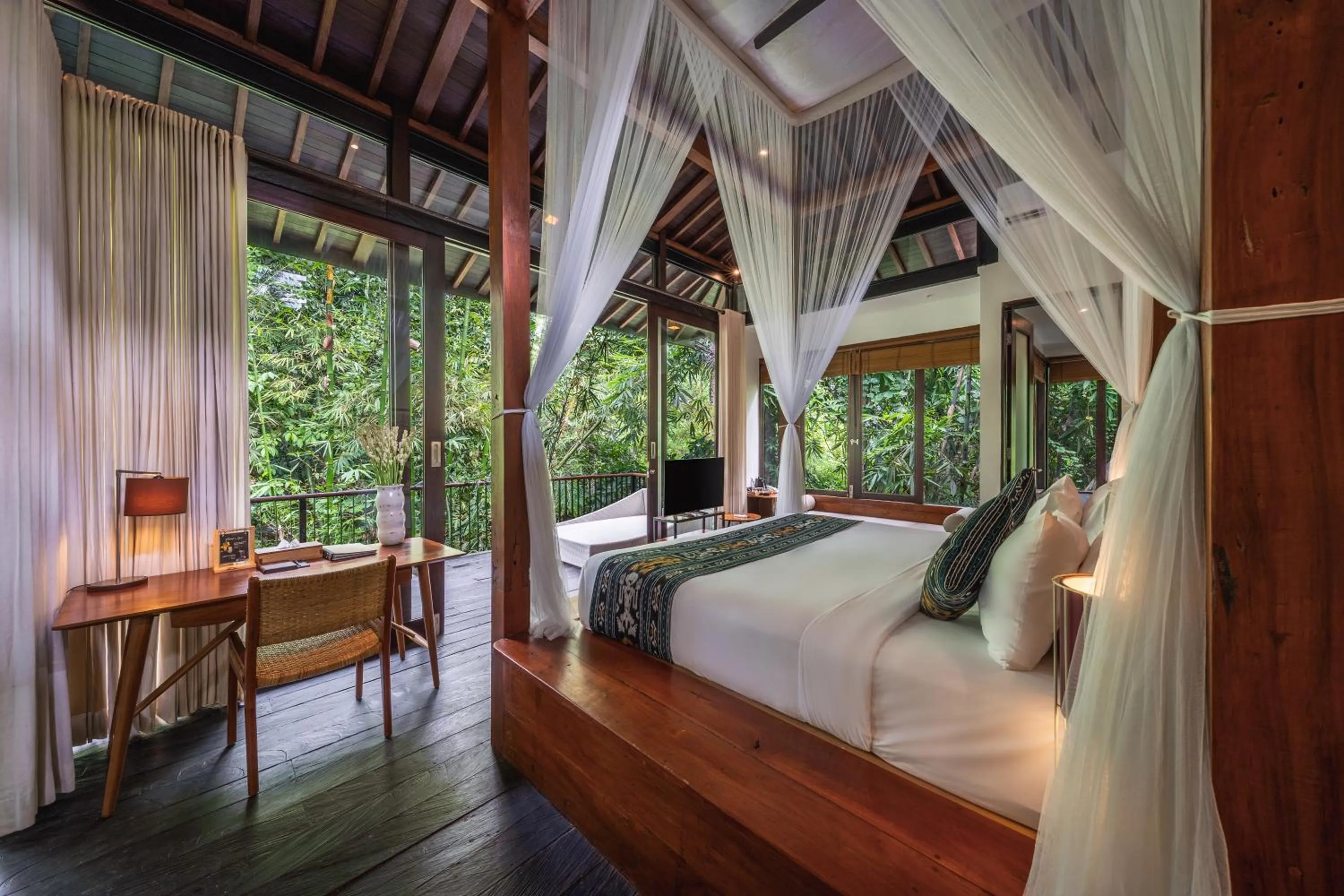 Bedroom, Bed in Surya Kembar Villas