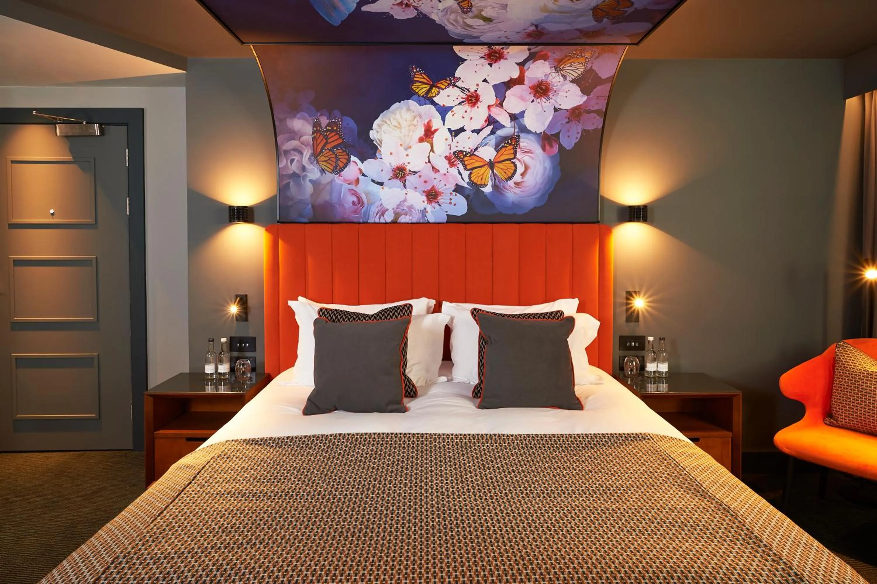 Bedroom, Bed in Malmaison Manchester Deansgate