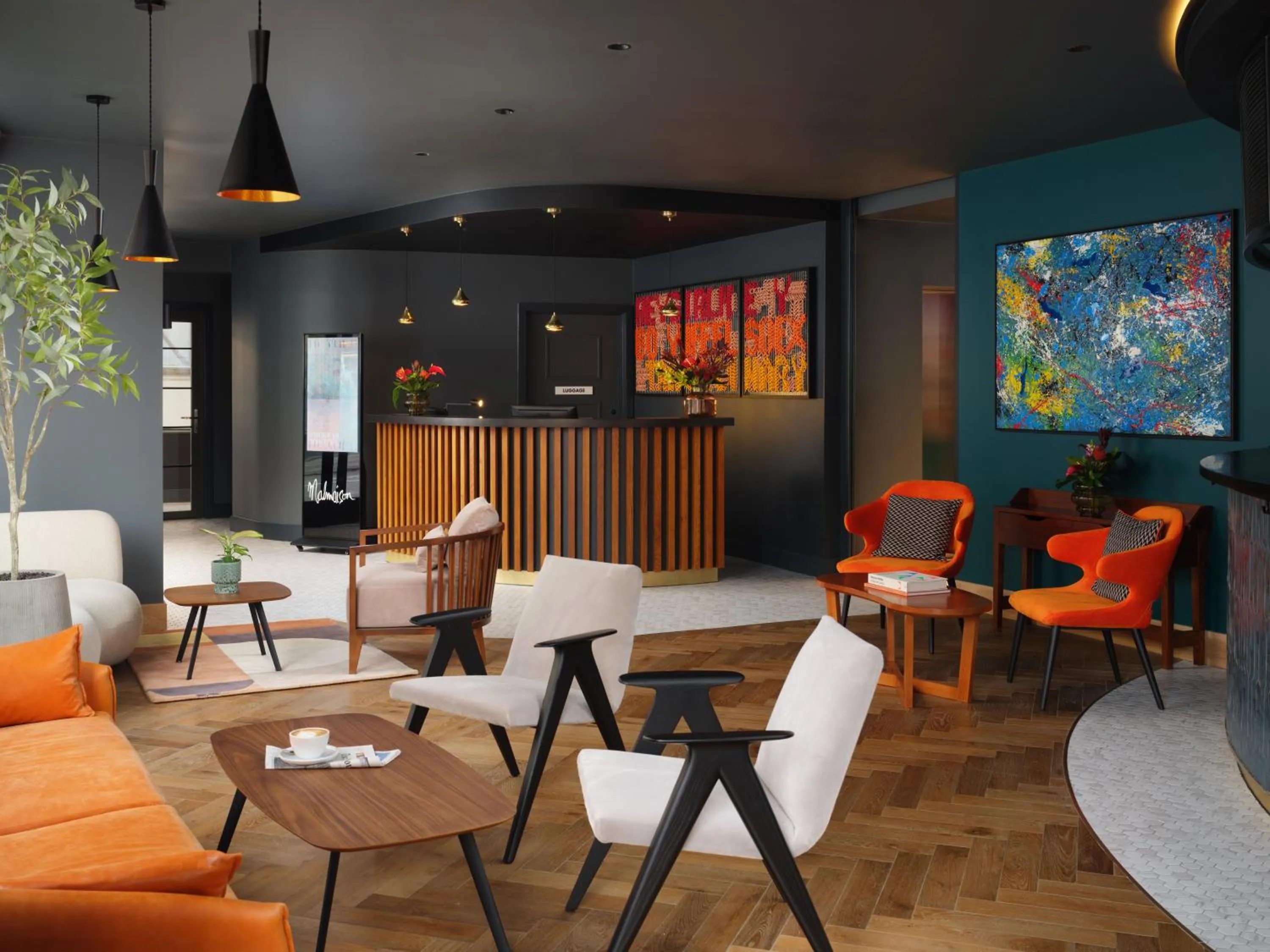 Lobby or reception in Malmaison Manchester Deansgate