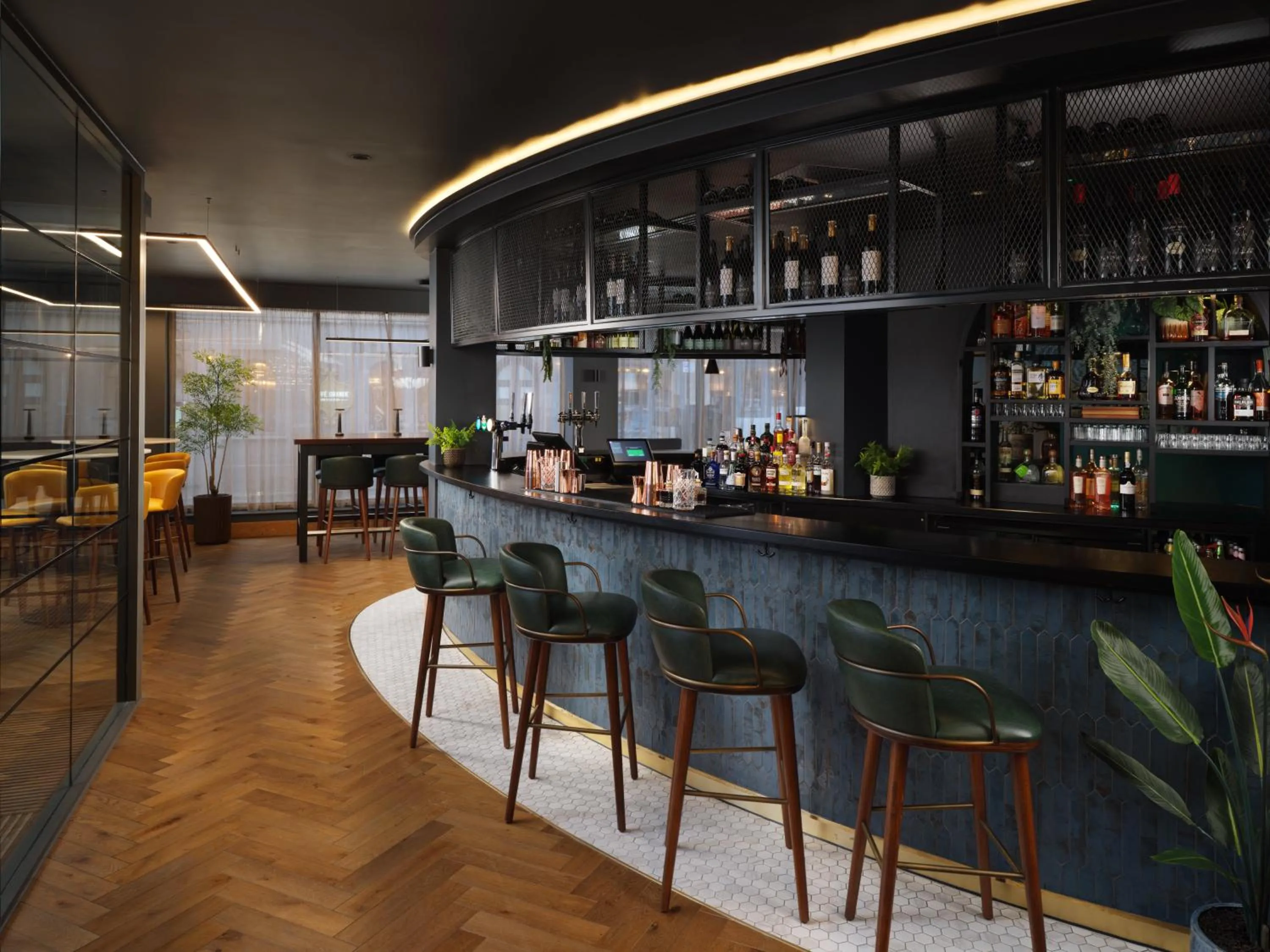 Lounge or bar in Malmaison Manchester Deansgate
