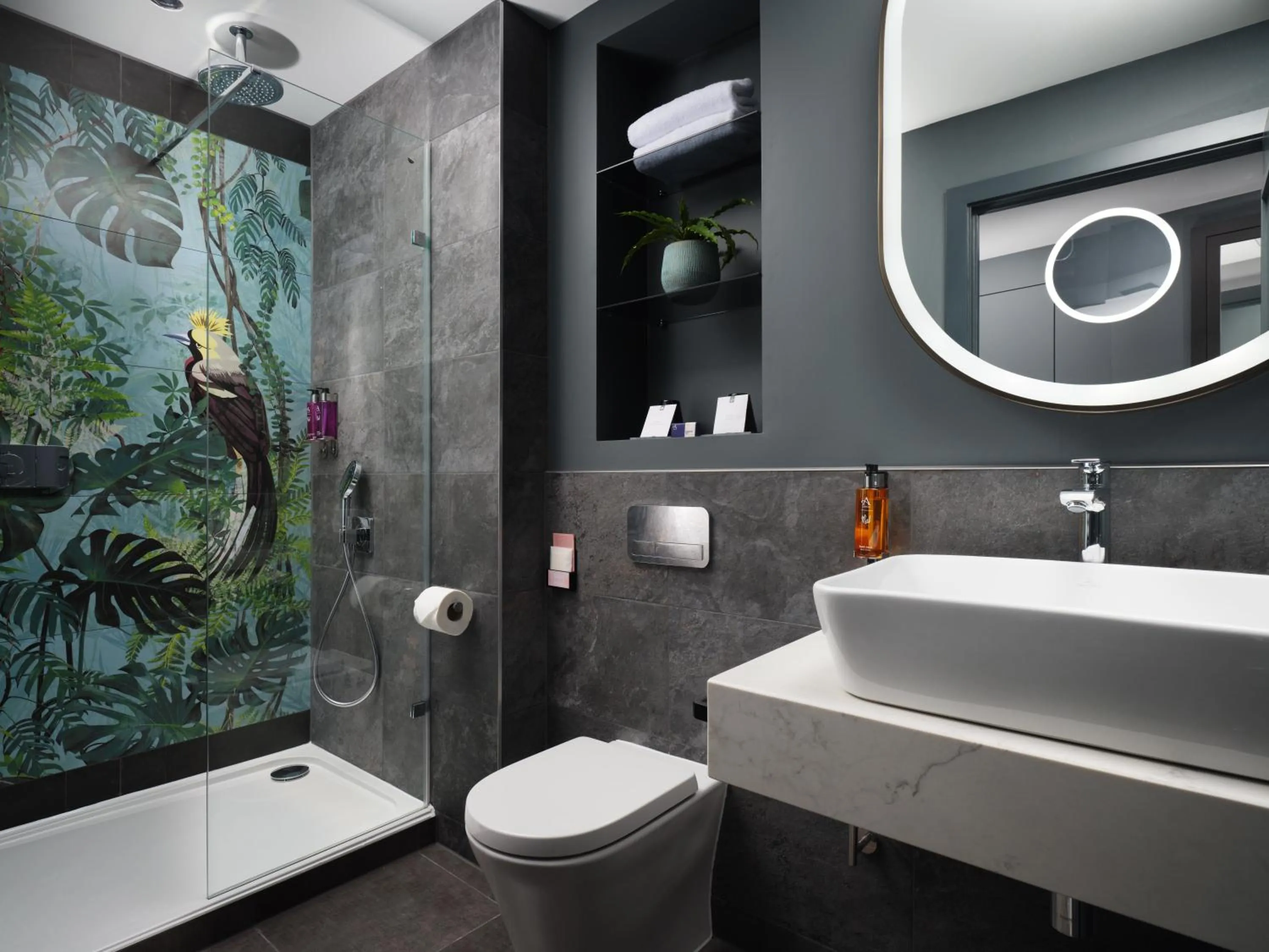 Shower in Malmaison Manchester Deansgate