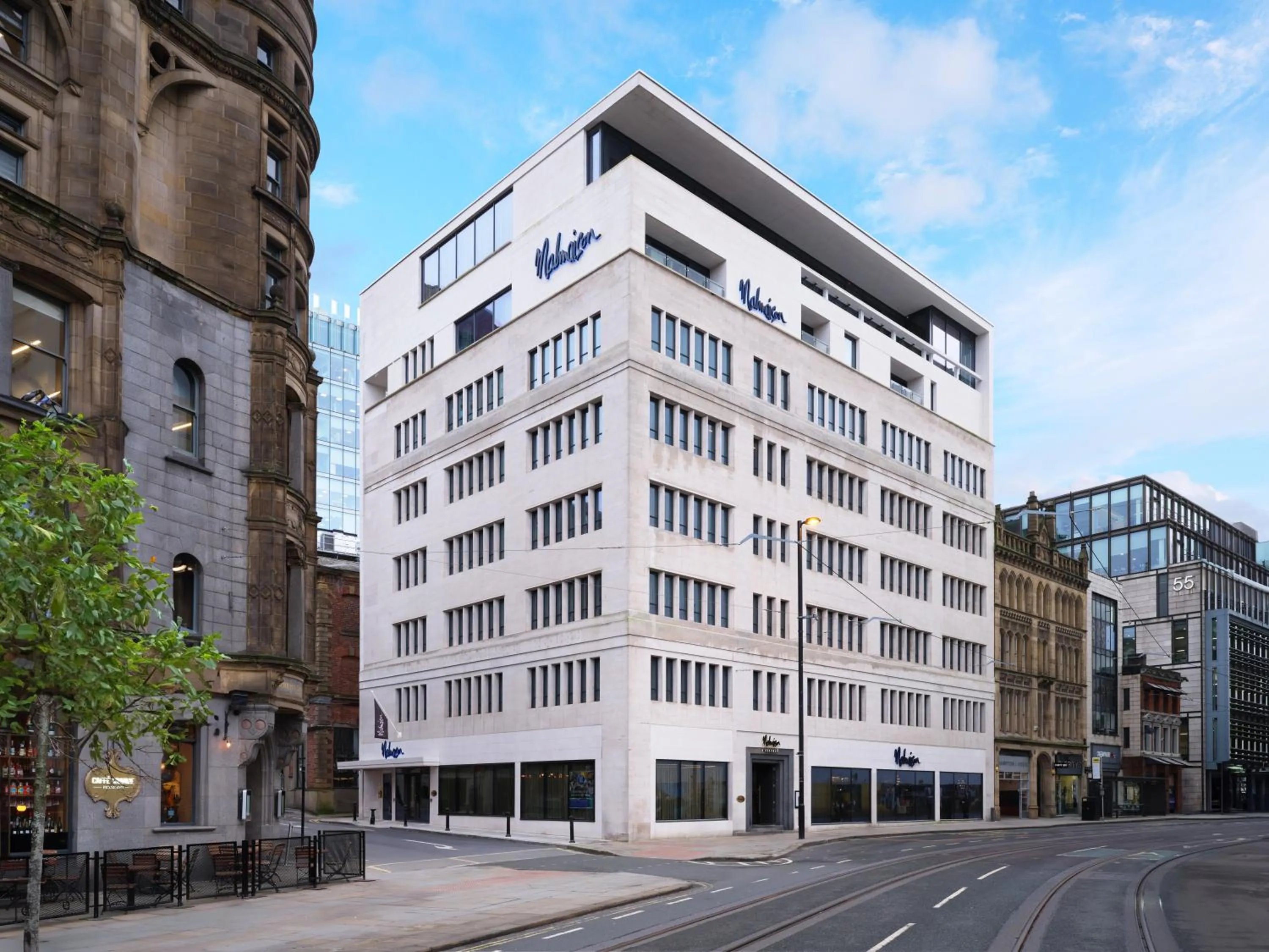 Property building in Malmaison Manchester Deansgate