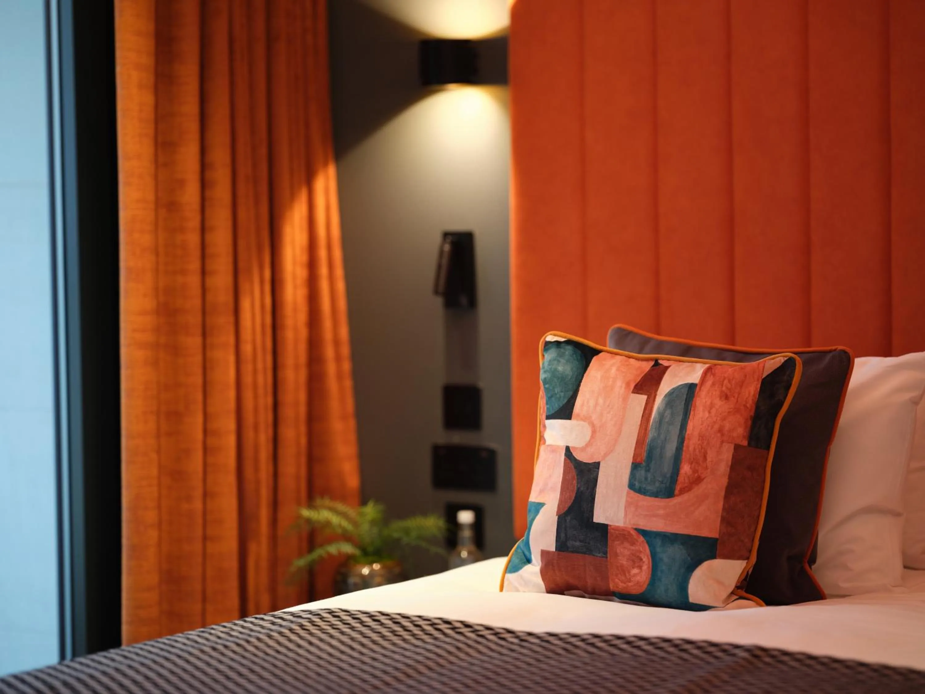 Bedroom, Bed in Malmaison Manchester Deansgate