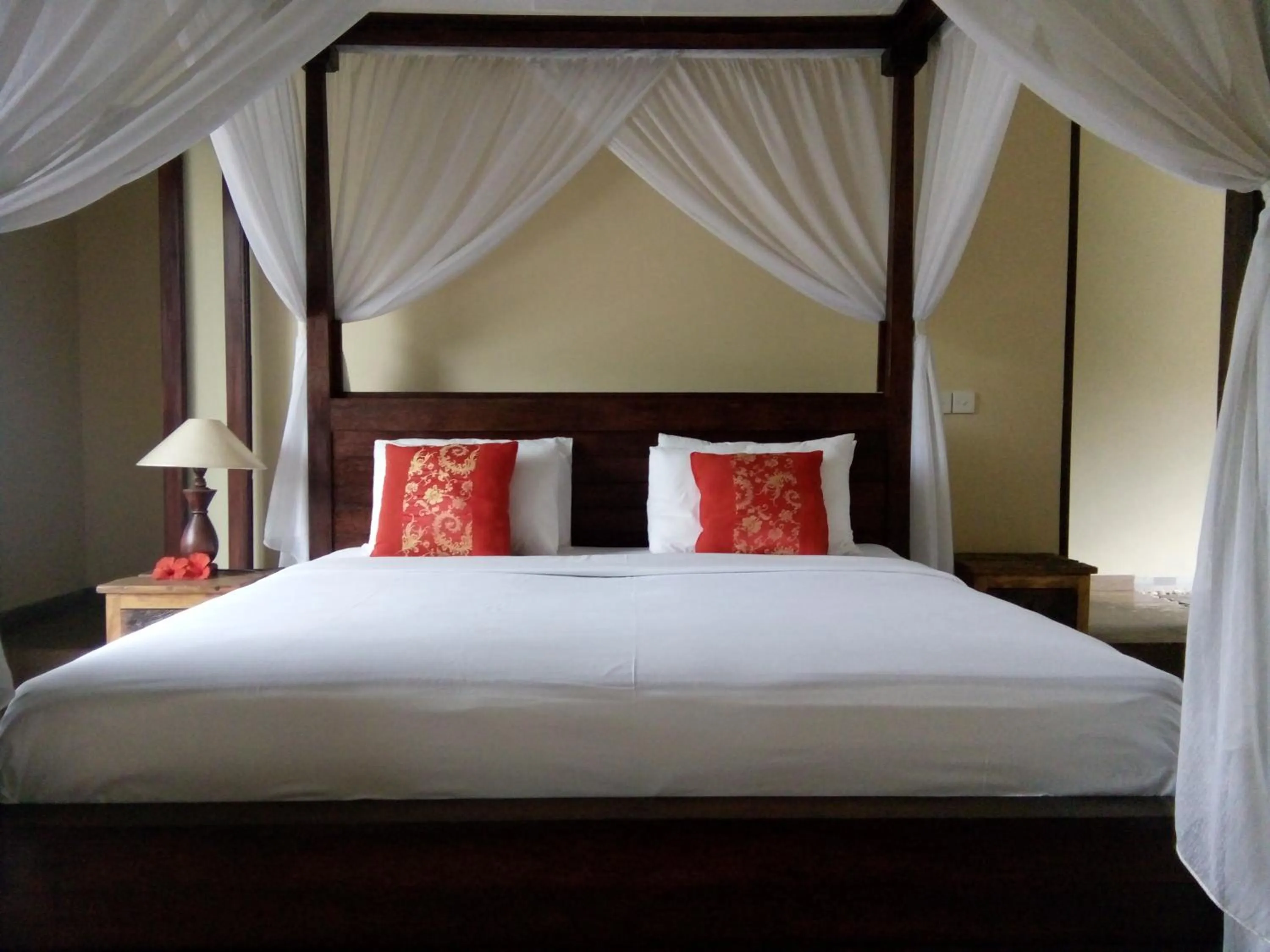 Bed in Manada Guesthouae