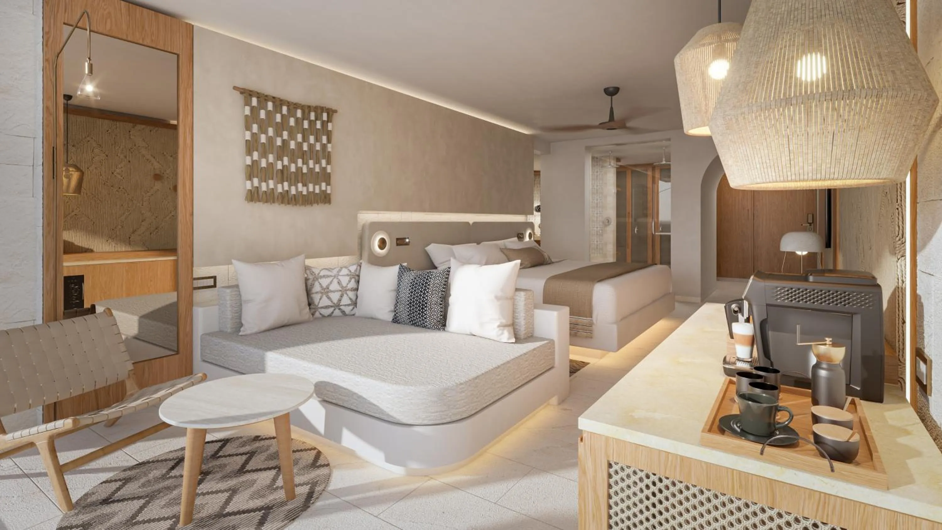 Bed in Impression Isla Mujeres by Secrets - Adults Only - All Inclusive