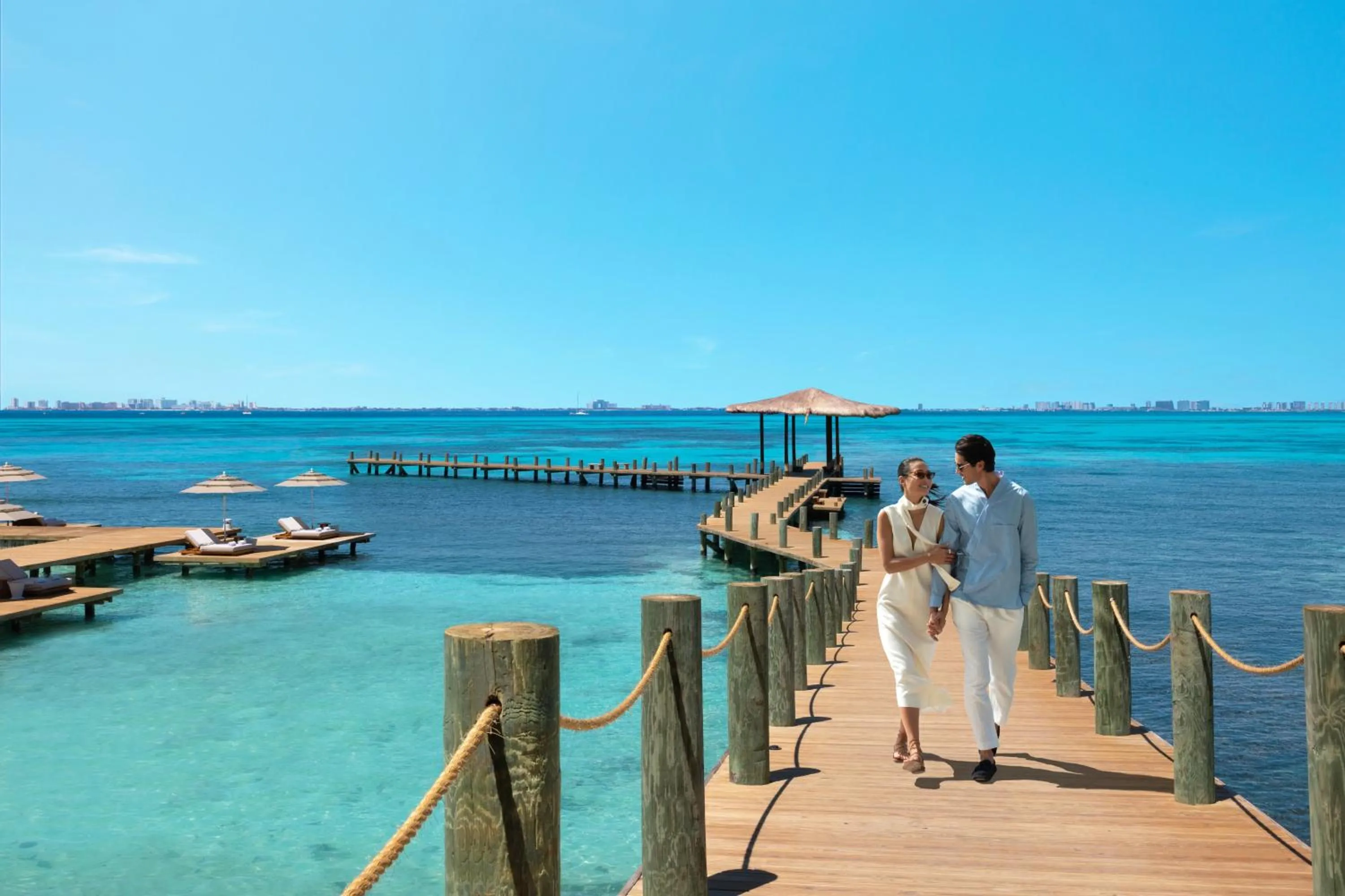 Beach in Impression Isla Mujeres by Secrets - Adults Only - All Inclusive