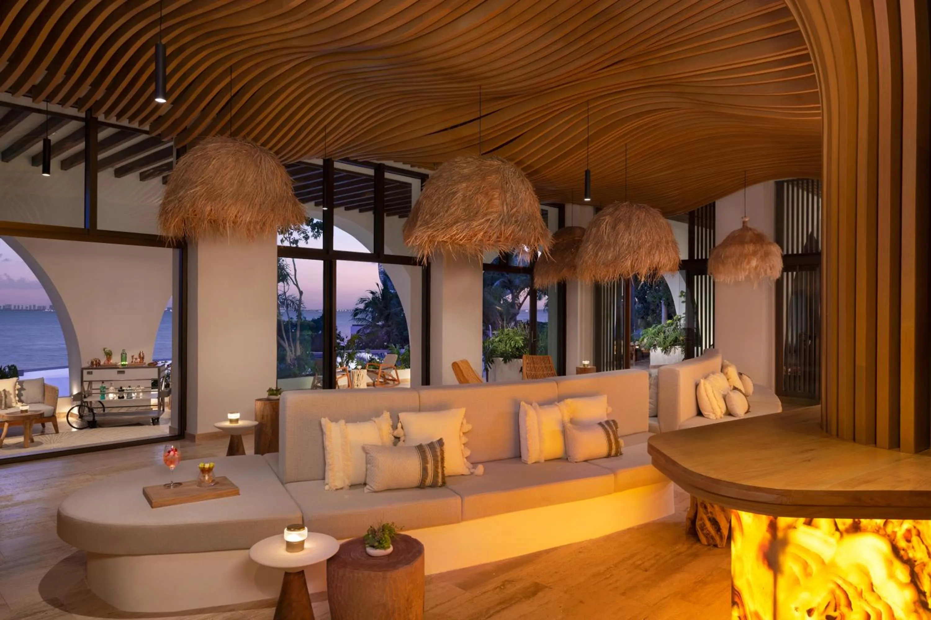 Lounge or bar in Impression Isla Mujeres by Secrets - Adults Only - All Inclusive