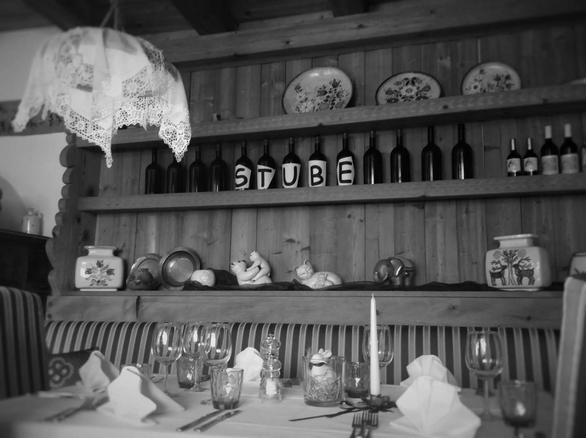 Lounge or bar in Hotel Rotwand