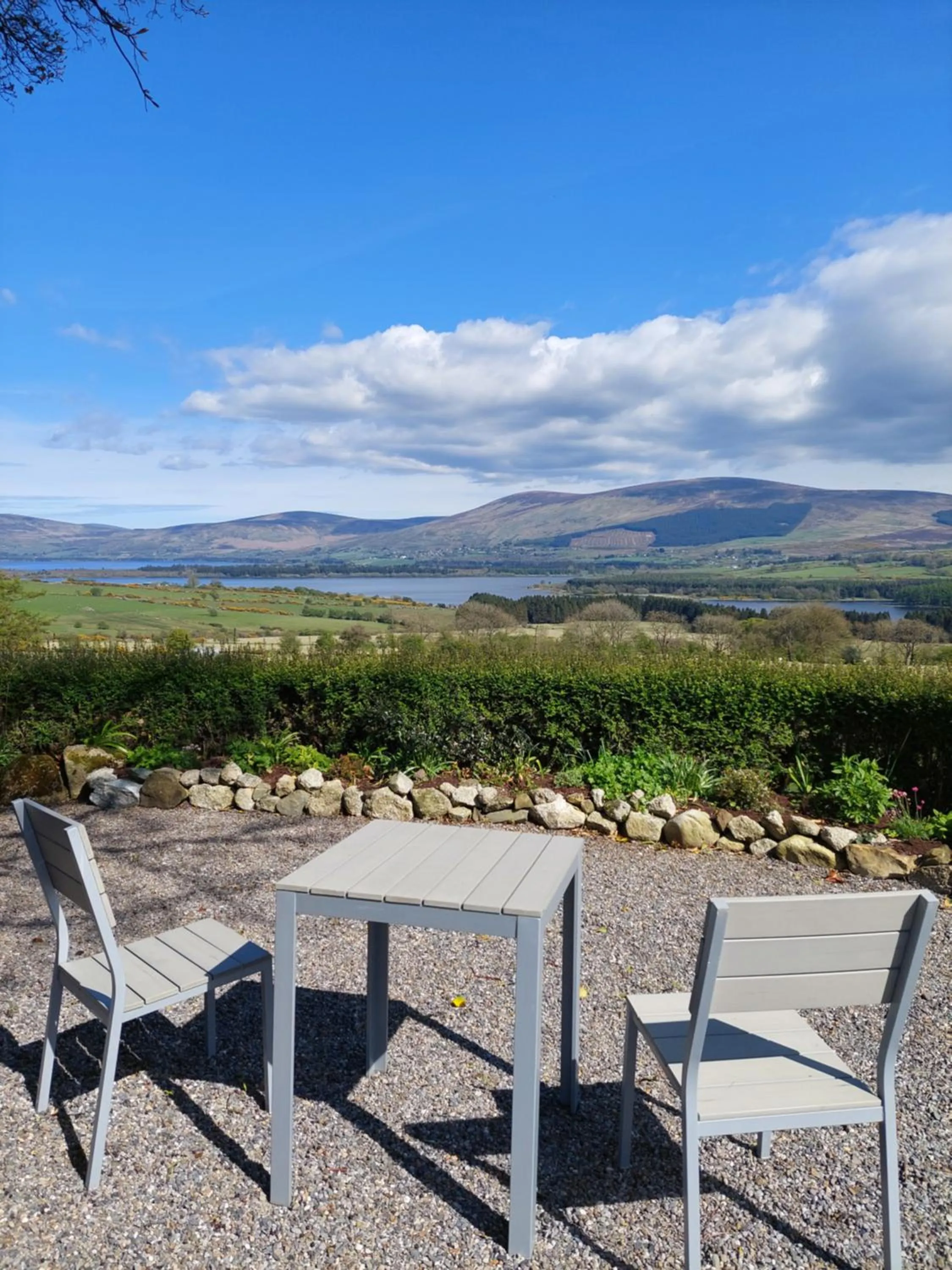 Seating area in Abhainn Ri Farmhouse