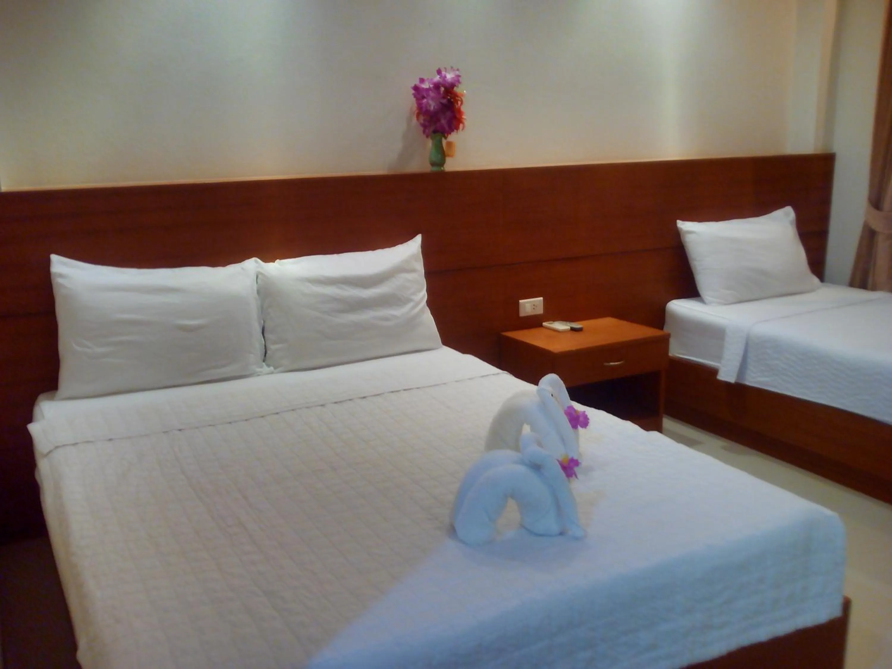 Bed in Modern Resort