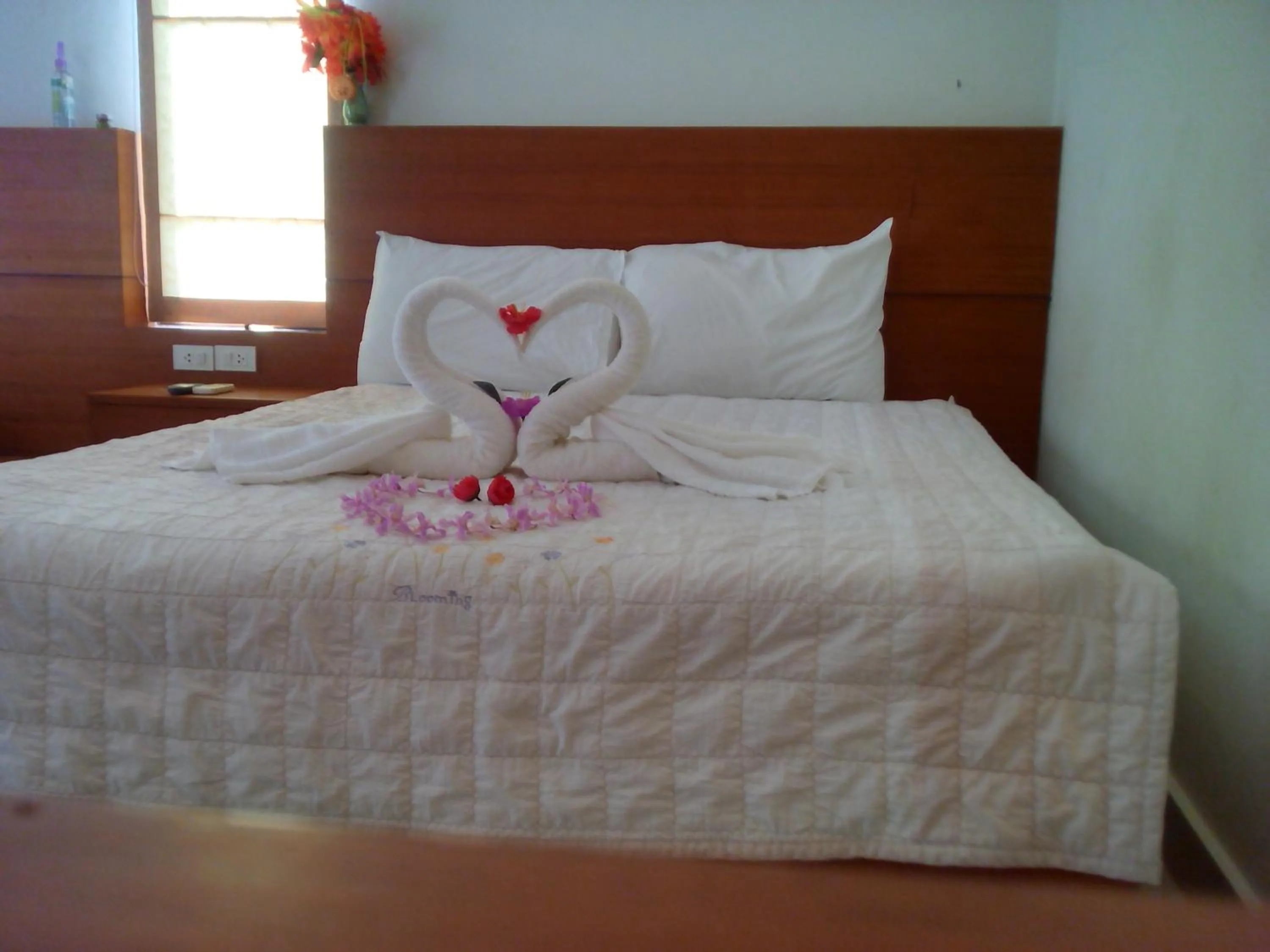 Bed in Modern Resort