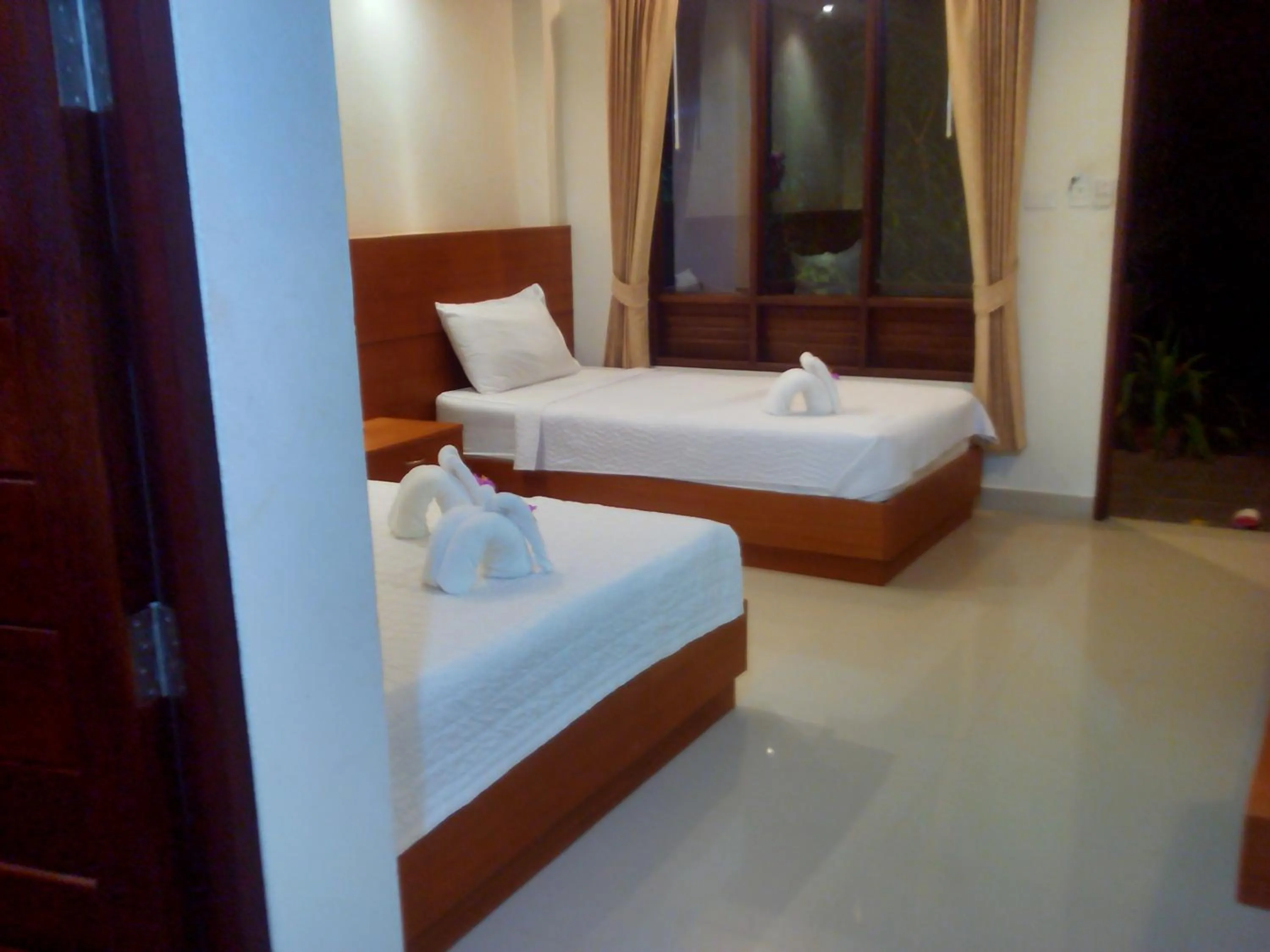 Bed in Modern Resort