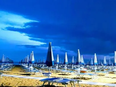 Beach in Hotel Villa Dina