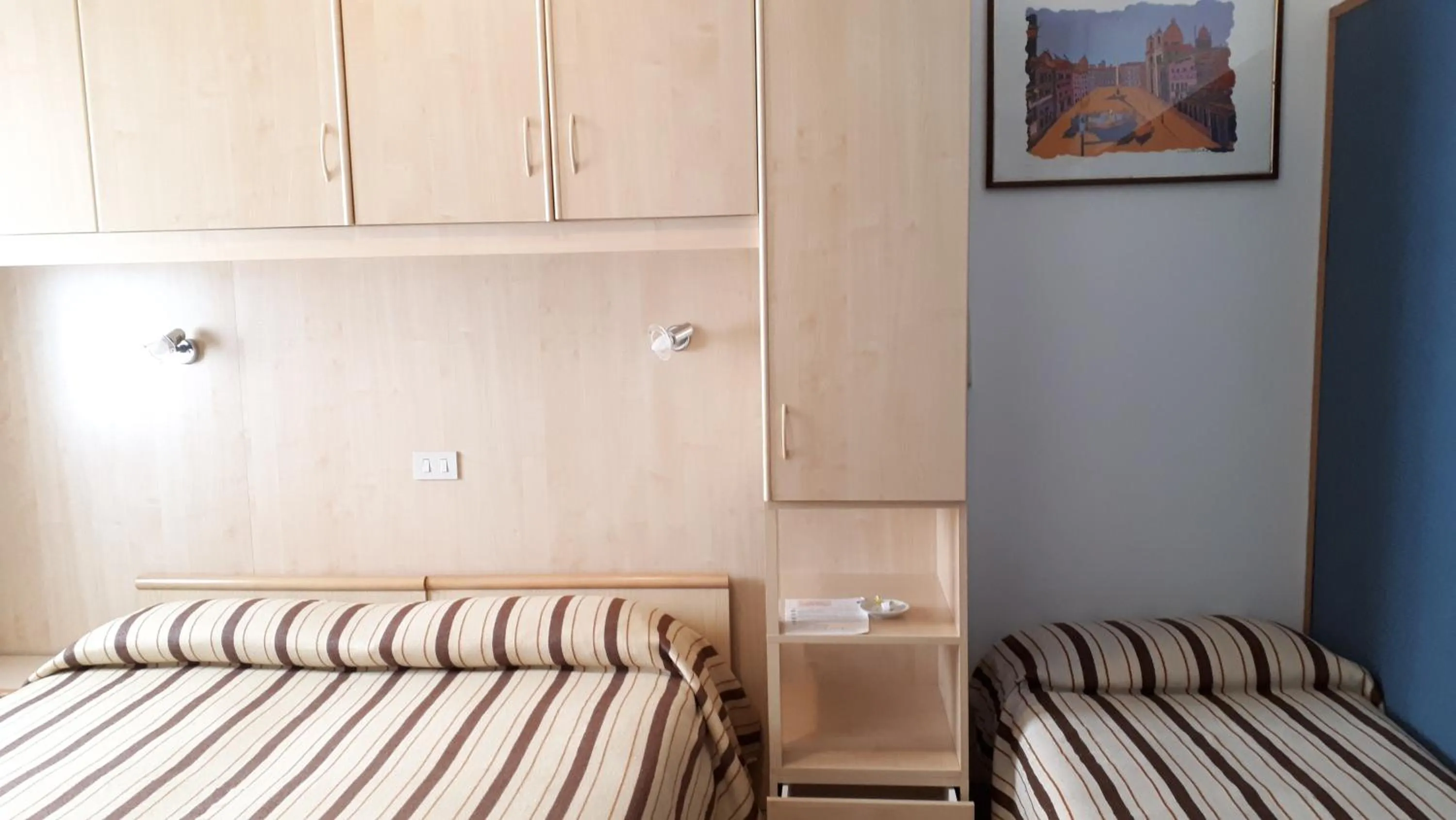 Bed in Hotel Villa Dina