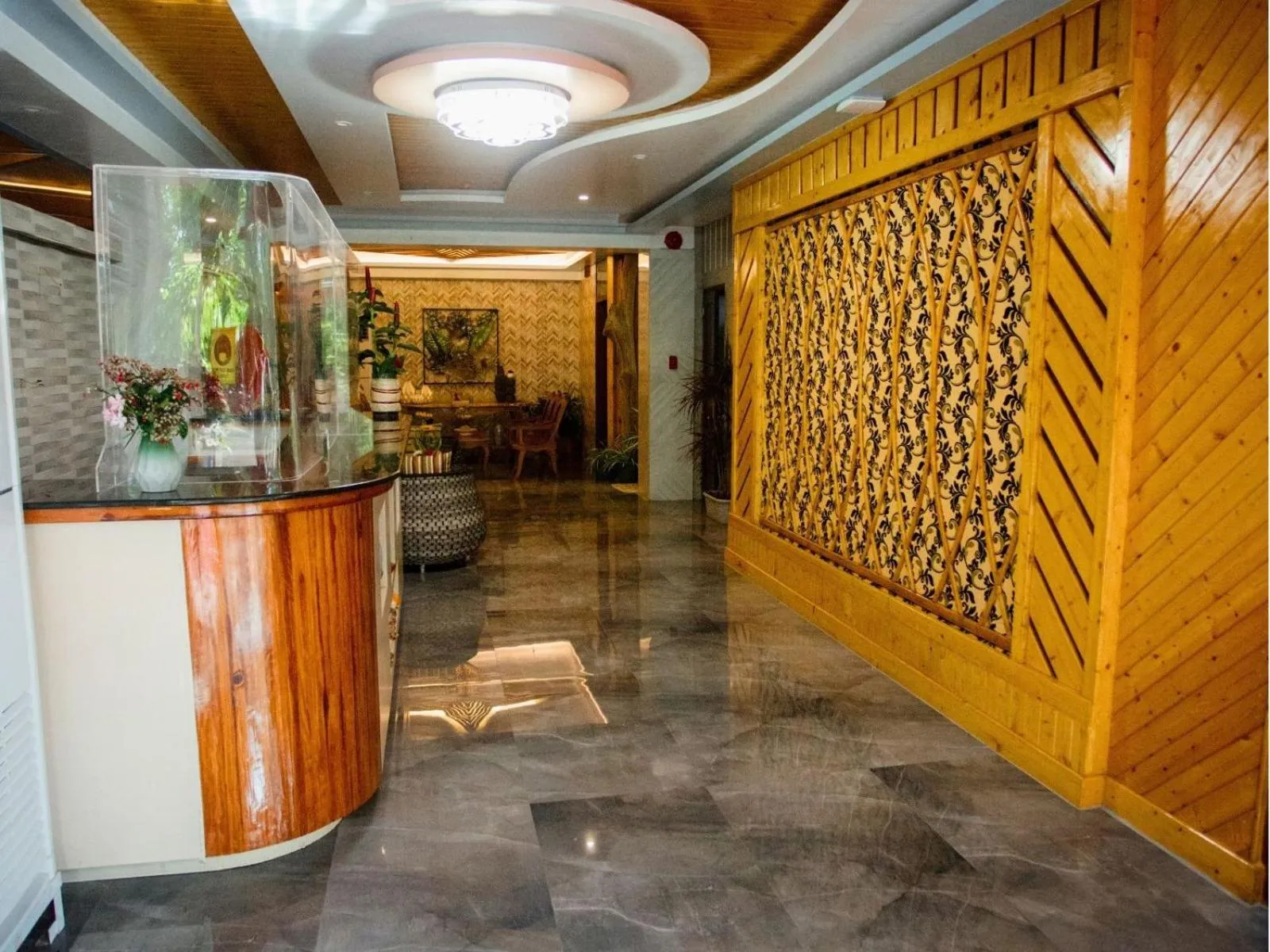 Lobby or reception in ARC Homes Hotel Panglao powered by Cocotel