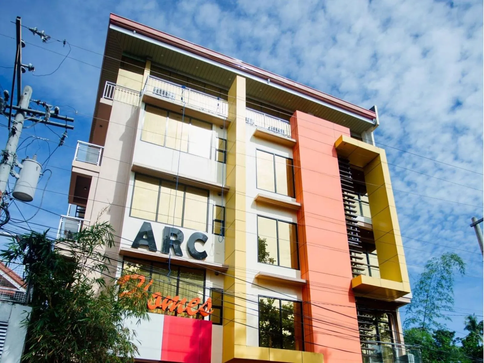 Property building in ARC Homes Hotel Panglao powered by Cocotel